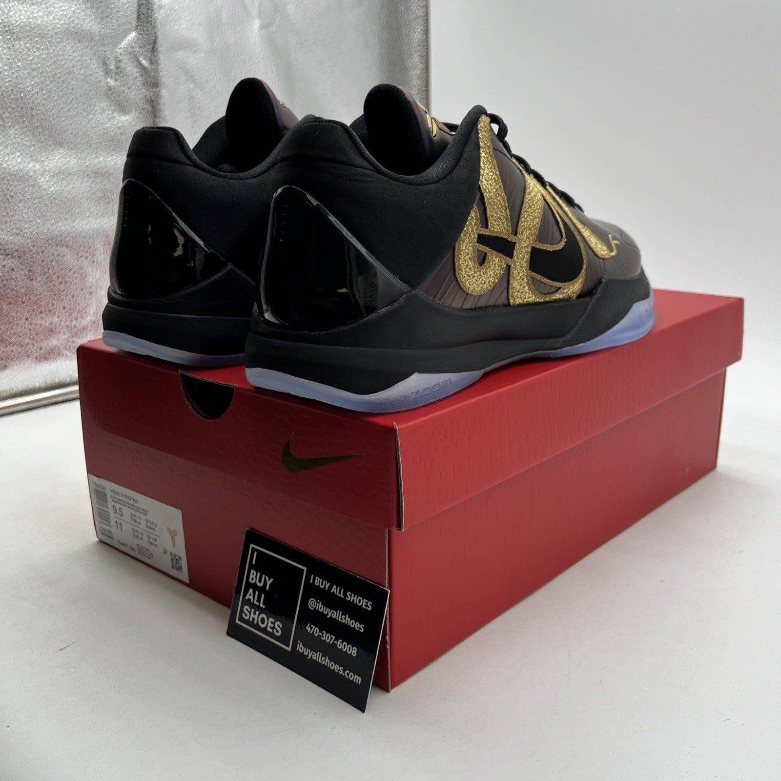 Size 9.5 - Nike Zoom Kobe 5 Protro Year of the Mamba - Eggplant (IB4481-500)