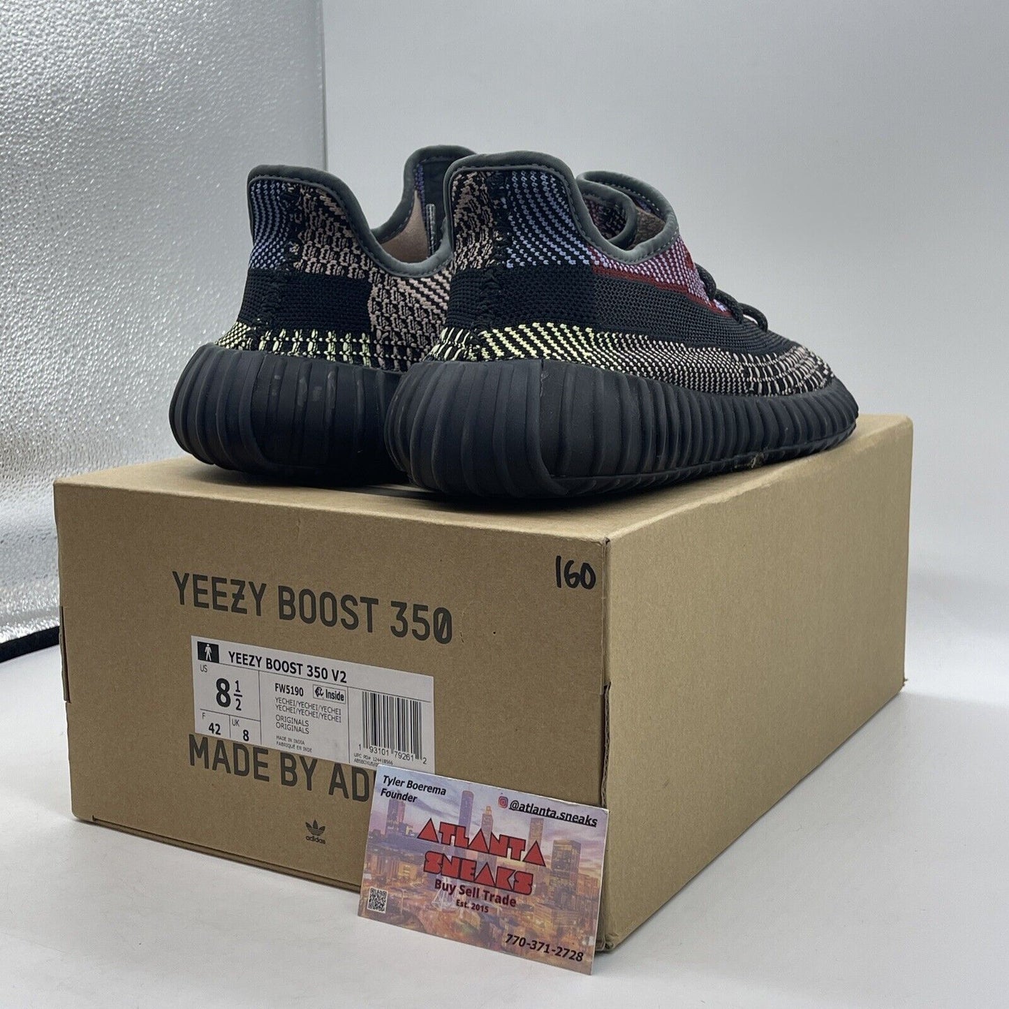 Size 8.5 - adidas Yeezy Boost 350 V2 Yecheil Non-Reflective (FW5190)