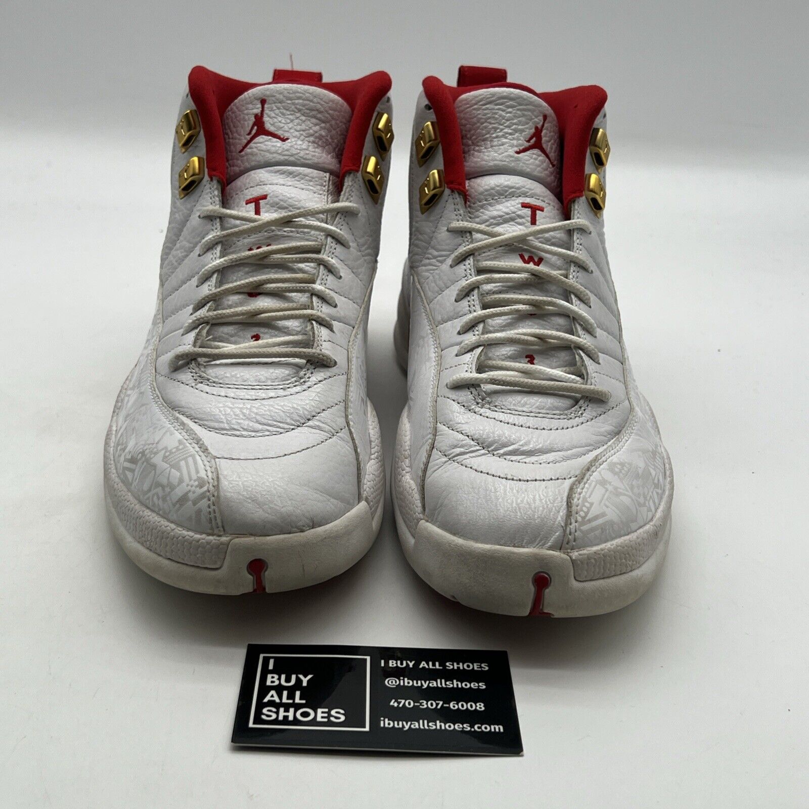 Size 11 - Air Jordan 12 Retro FIBA (136690-107)