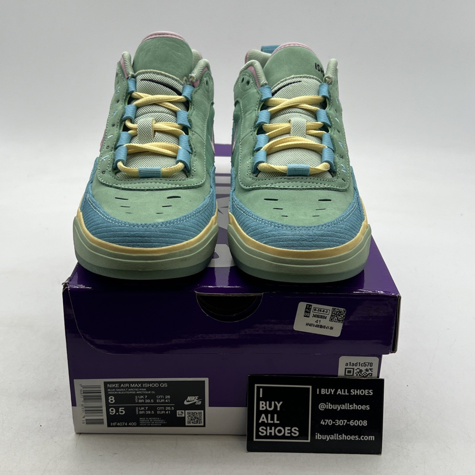 Size 8 - Nike Verdy x Air Max Ishod Wair SB Visty (HF4074-400)