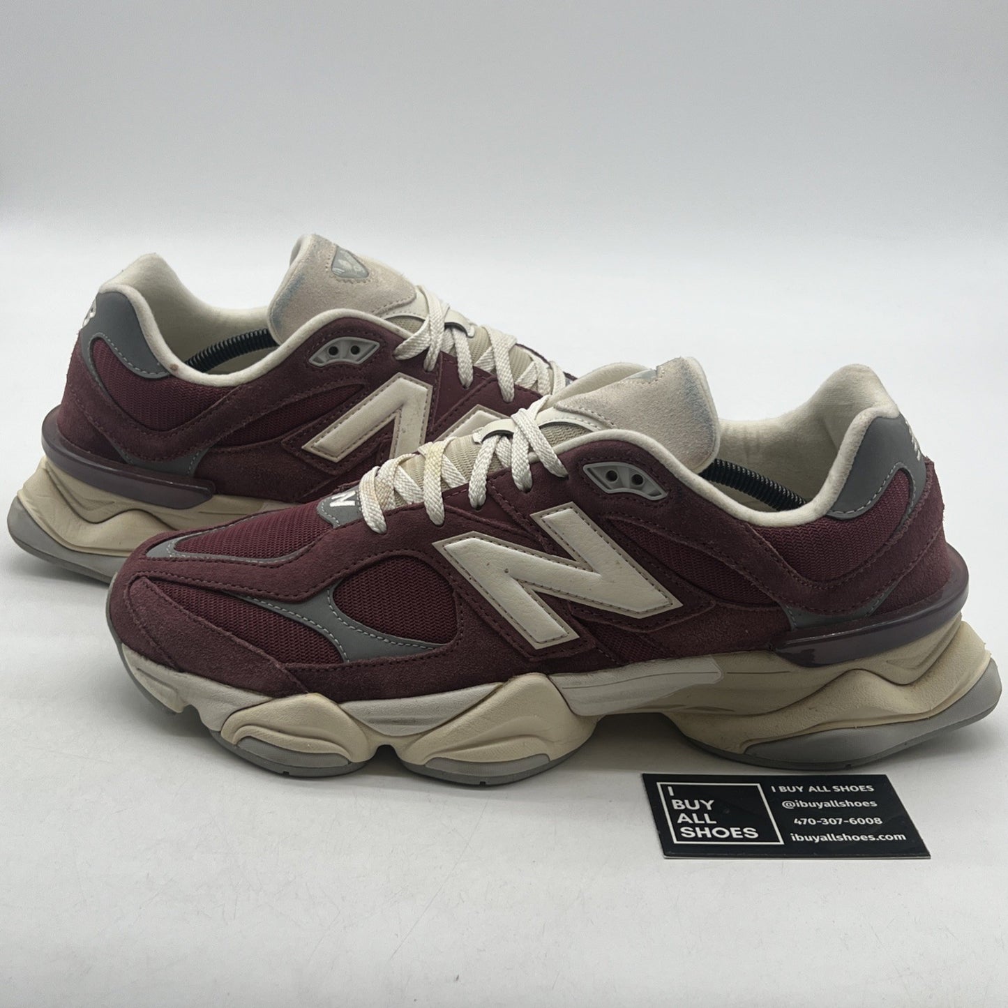 Size 12 - New Balance 9060 Washed Burgundy (U9060VNA)