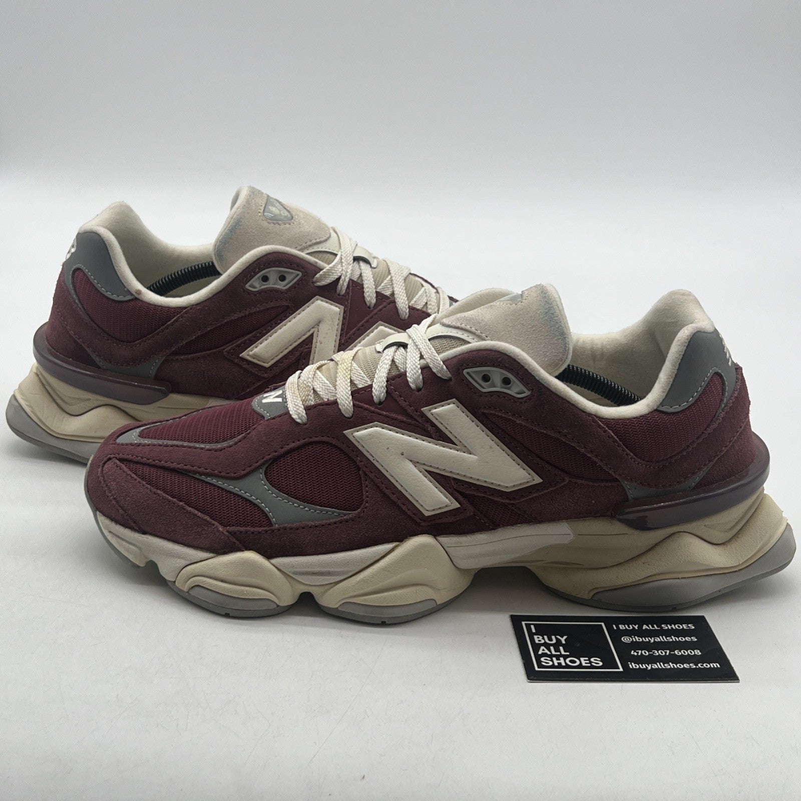 Size 12 - New Balance 9060 Washed Burgundy (U9060VNA)
