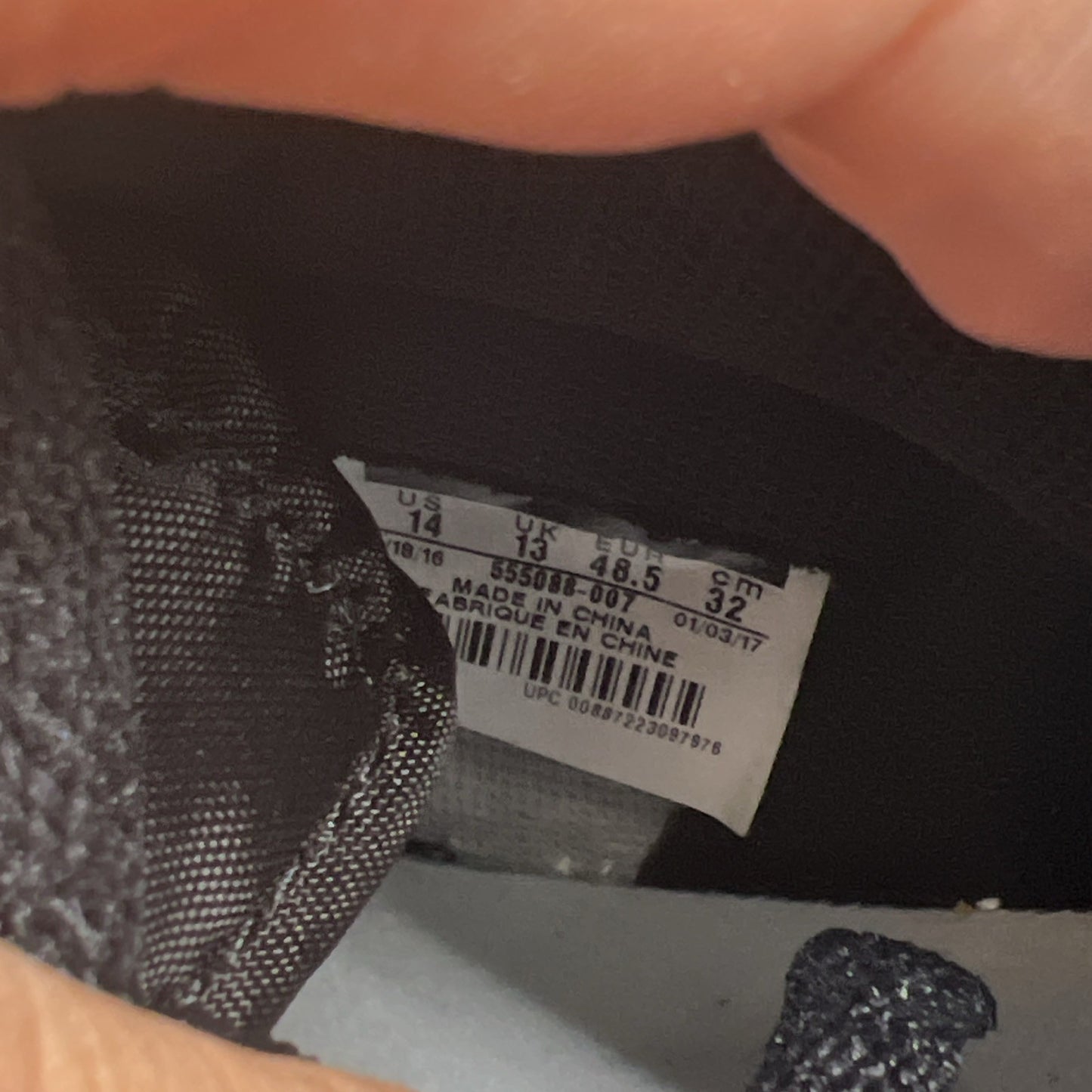 Size 14 - Air Jordan 1 Retro OG High Royal (555088-007)