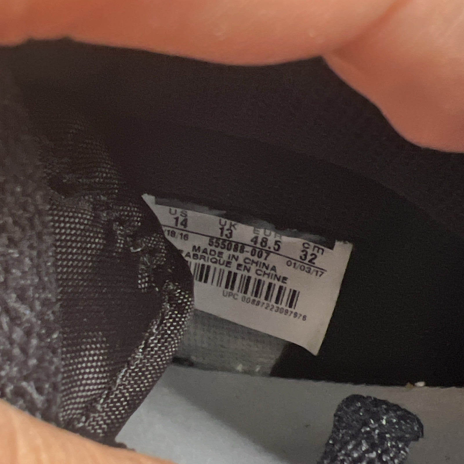 Size 14 - Air Jordan 1 Retro OG High Royal (555088-007)