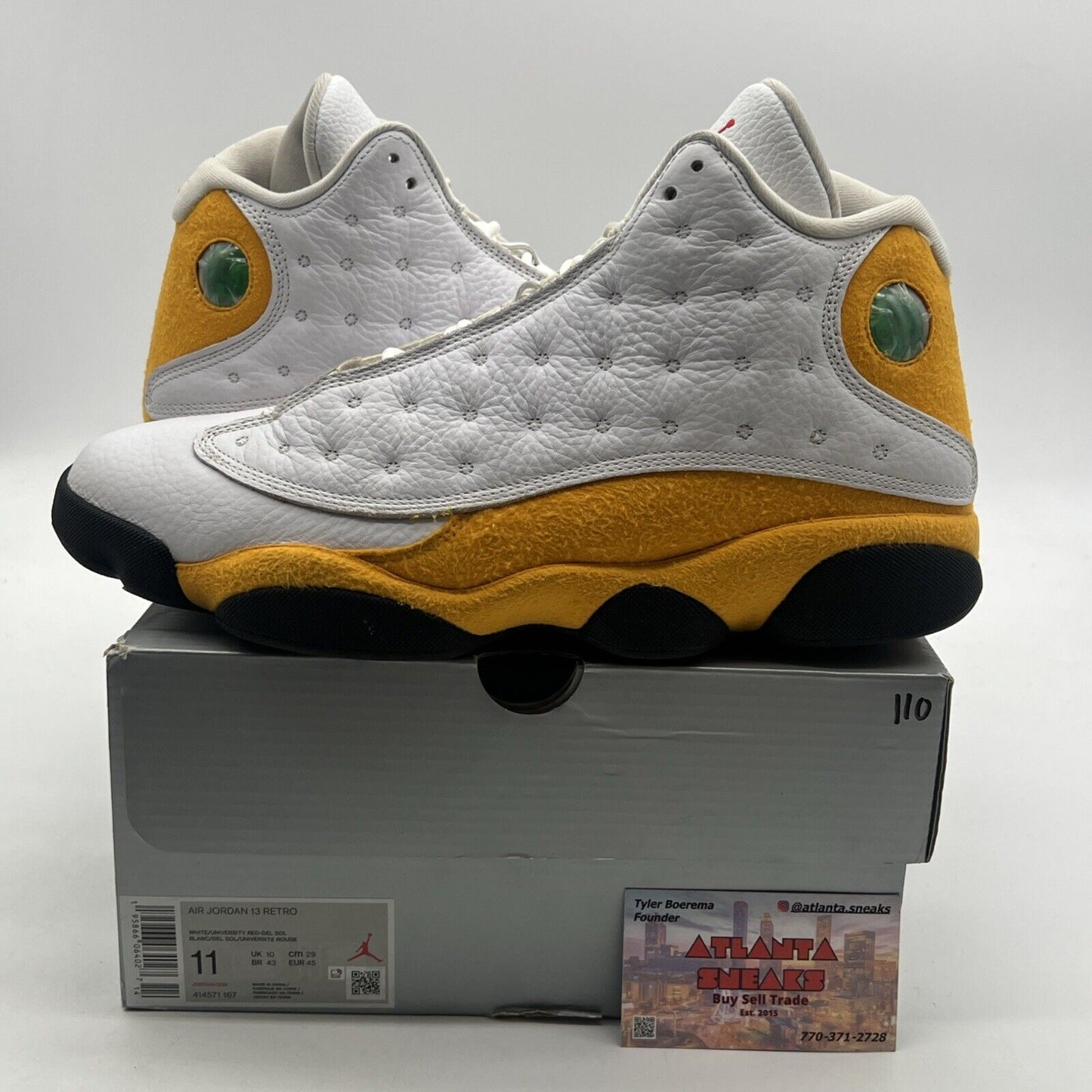 Size 11 - Air Jordan 13 Del Sol 2022 (414571-167)