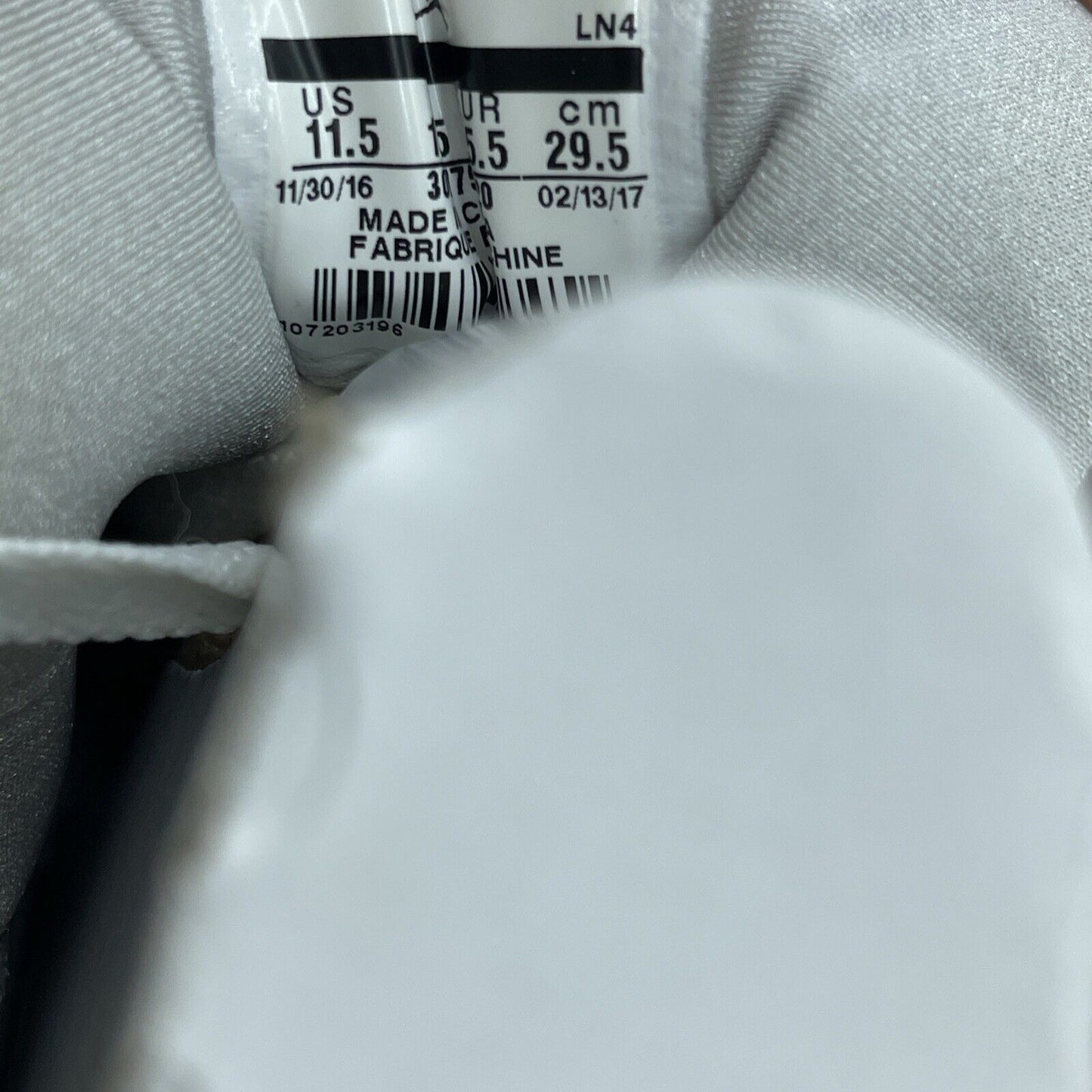 Size 11.5 - Air Jordan 7 Retro Pure Money Grey White Suede Leather (304775-120)