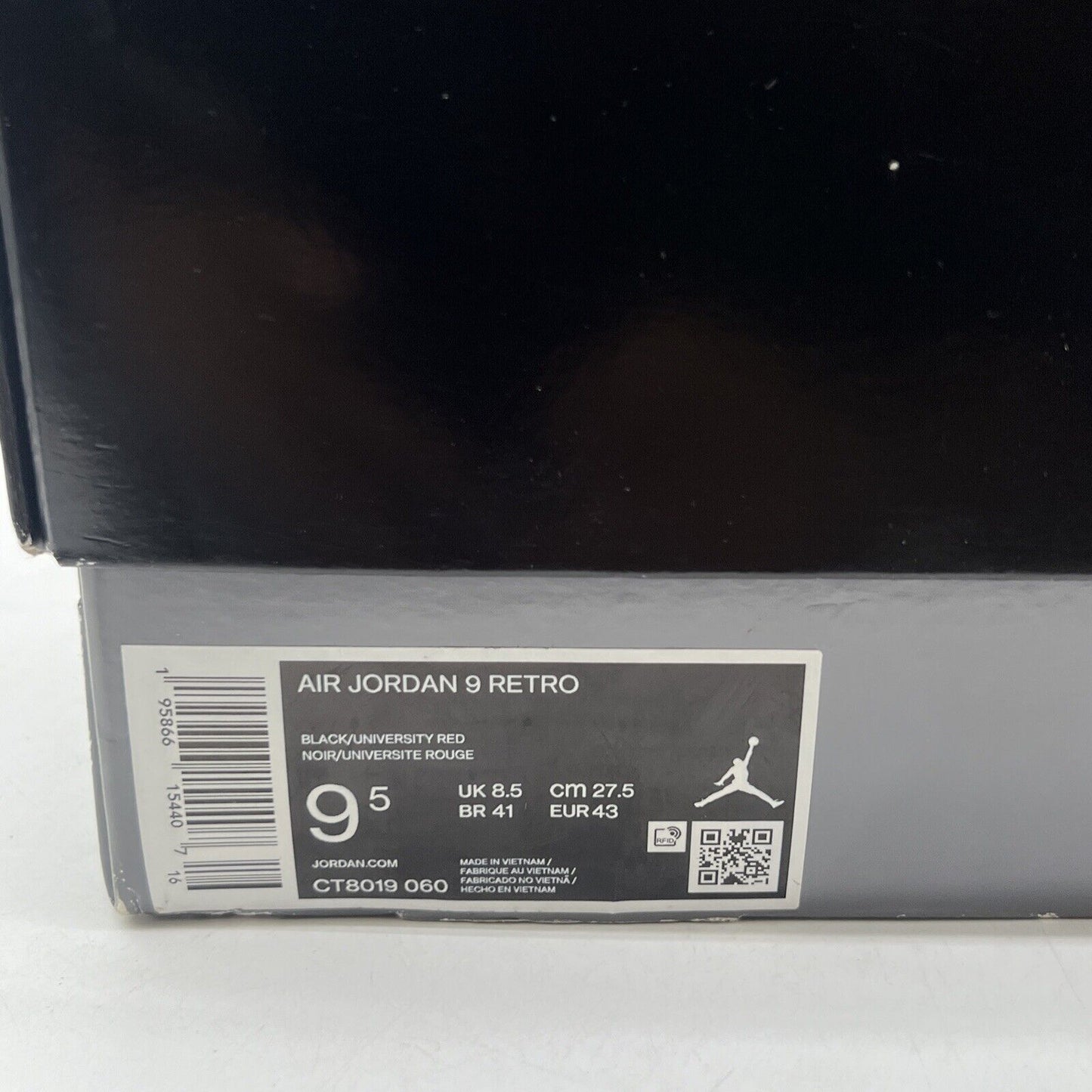 Size 9.5 - Air Jordan 9 Retro Particle Gray 2022 (CT8019-060)