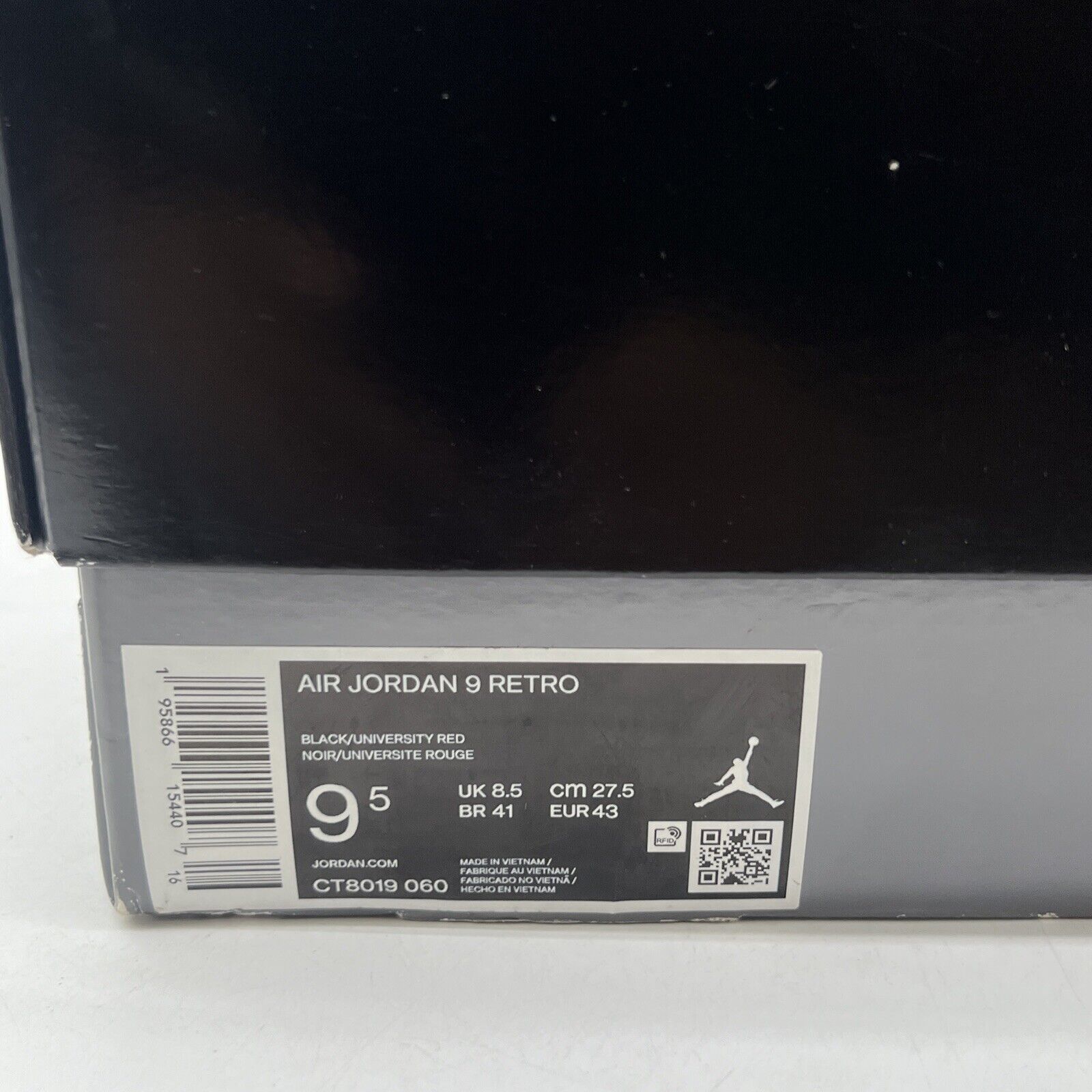 Size 9.5 - Air Jordan 9 Retro Particle Gray 2022 (CT8019-060)