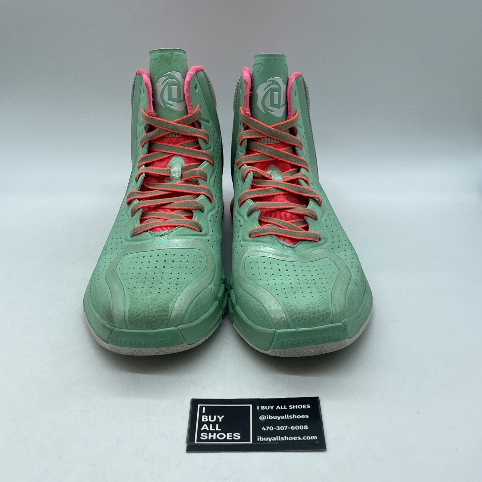 Size 13 - adidas D Rose 4 Prism Mint (G67401)