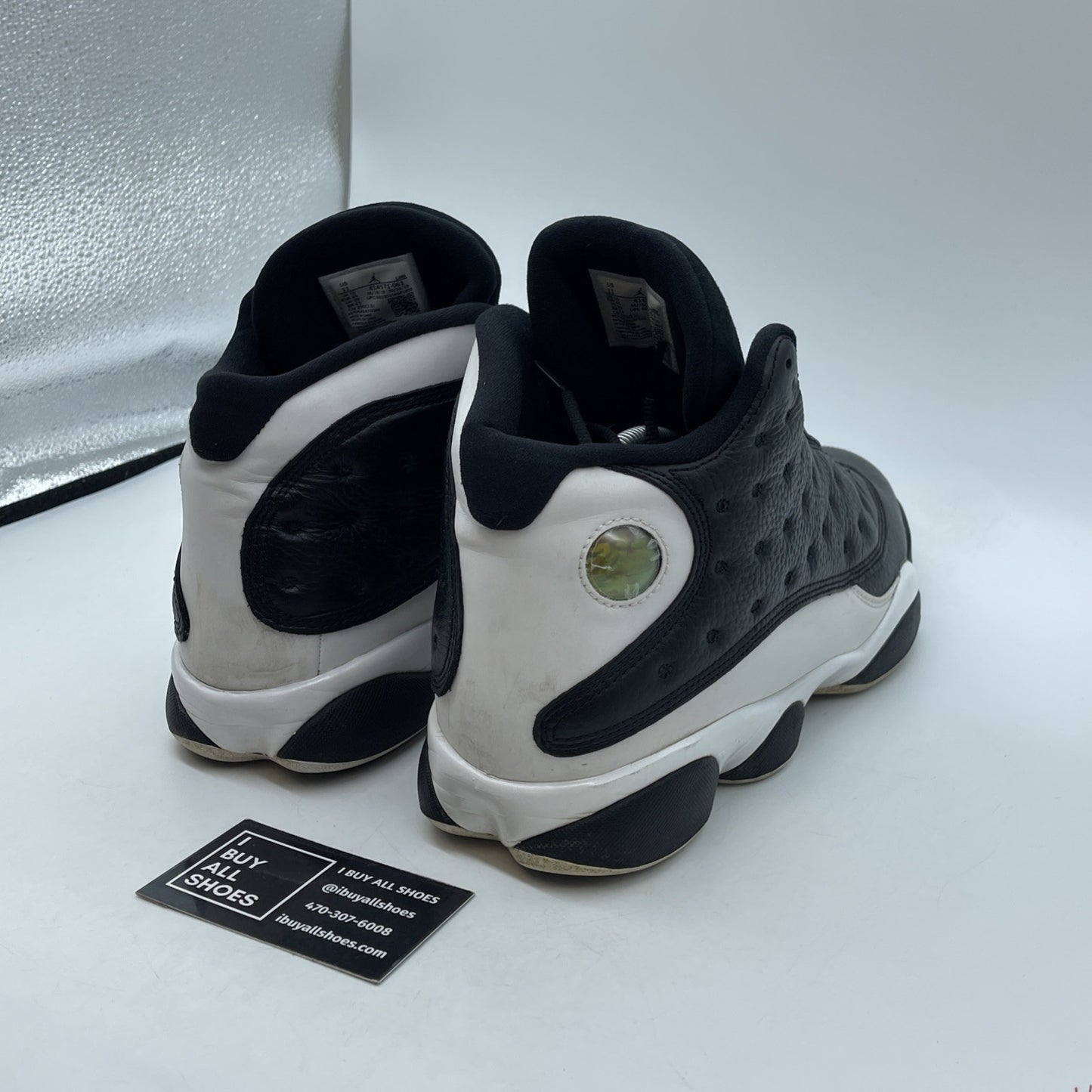 Size 11 - Air Jordan 13 Retro Reverse He Got Game White Black (414571-061)