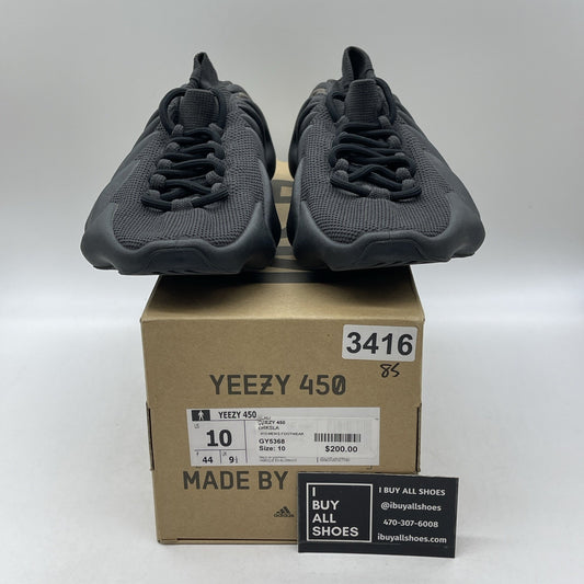 Size 10 - adidas Yeezy 450 Dark Slate Black Grey Suede (GY5368)