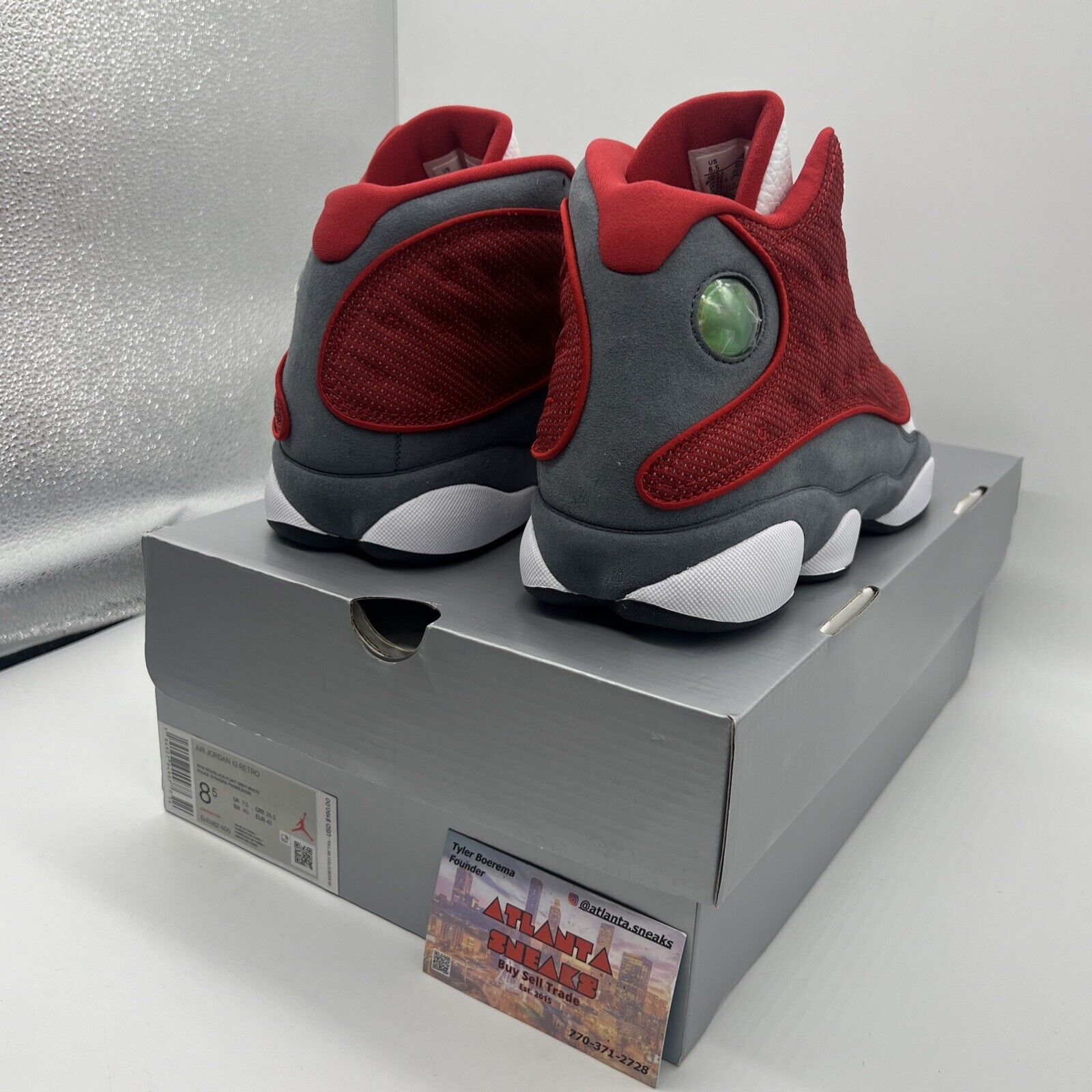 Size 8.5 - Jordan 13 Red/White - DJ5982600 Brand New Og All Red Grey White DS