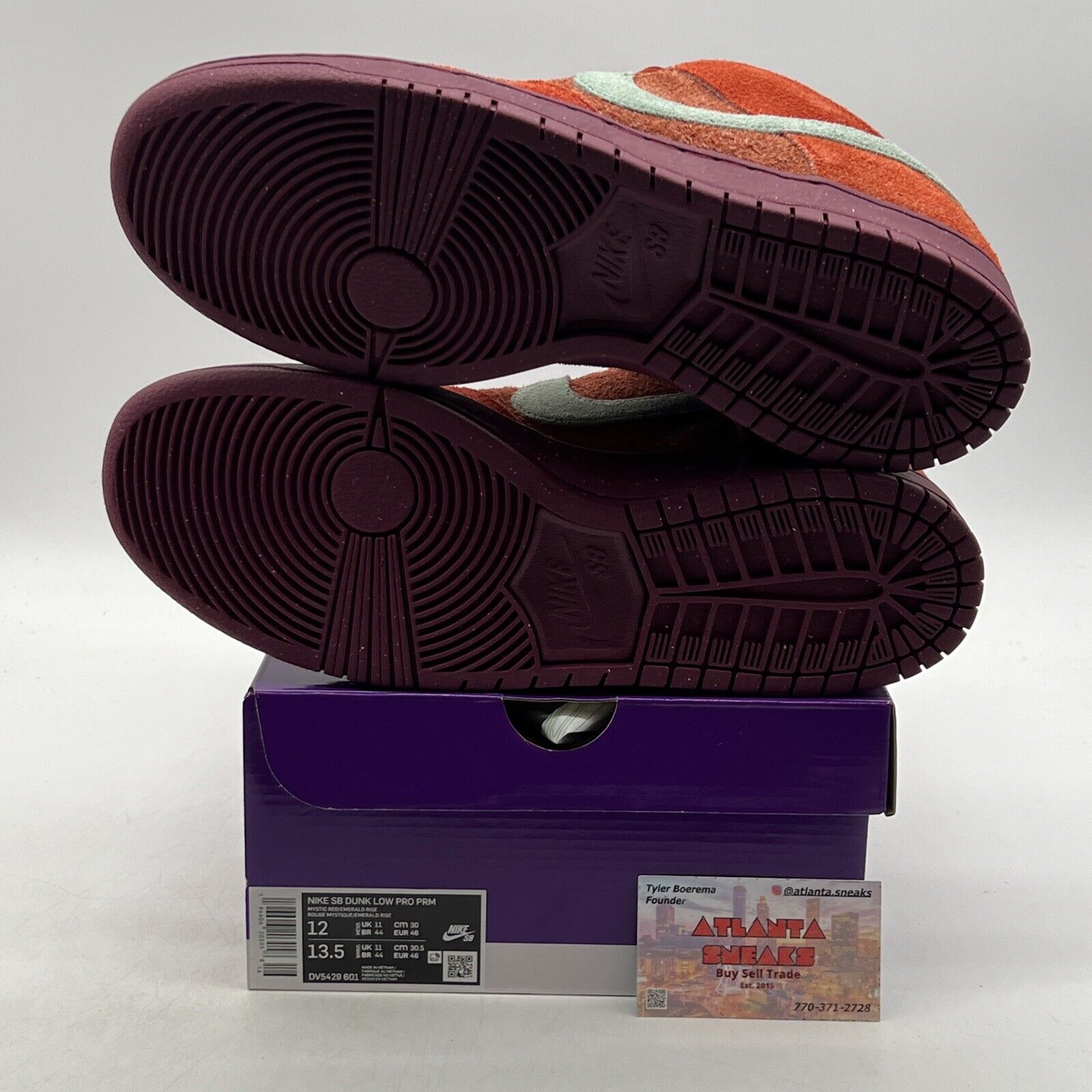 Size 12 - Nike Dunk SB Low Mystic Red (DV5429-601)
