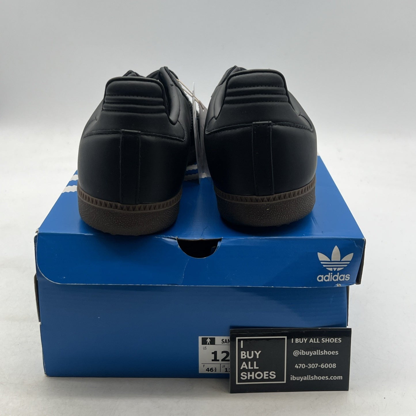 Size 12 - Adidas Samba OG Triple Black (IE3438)