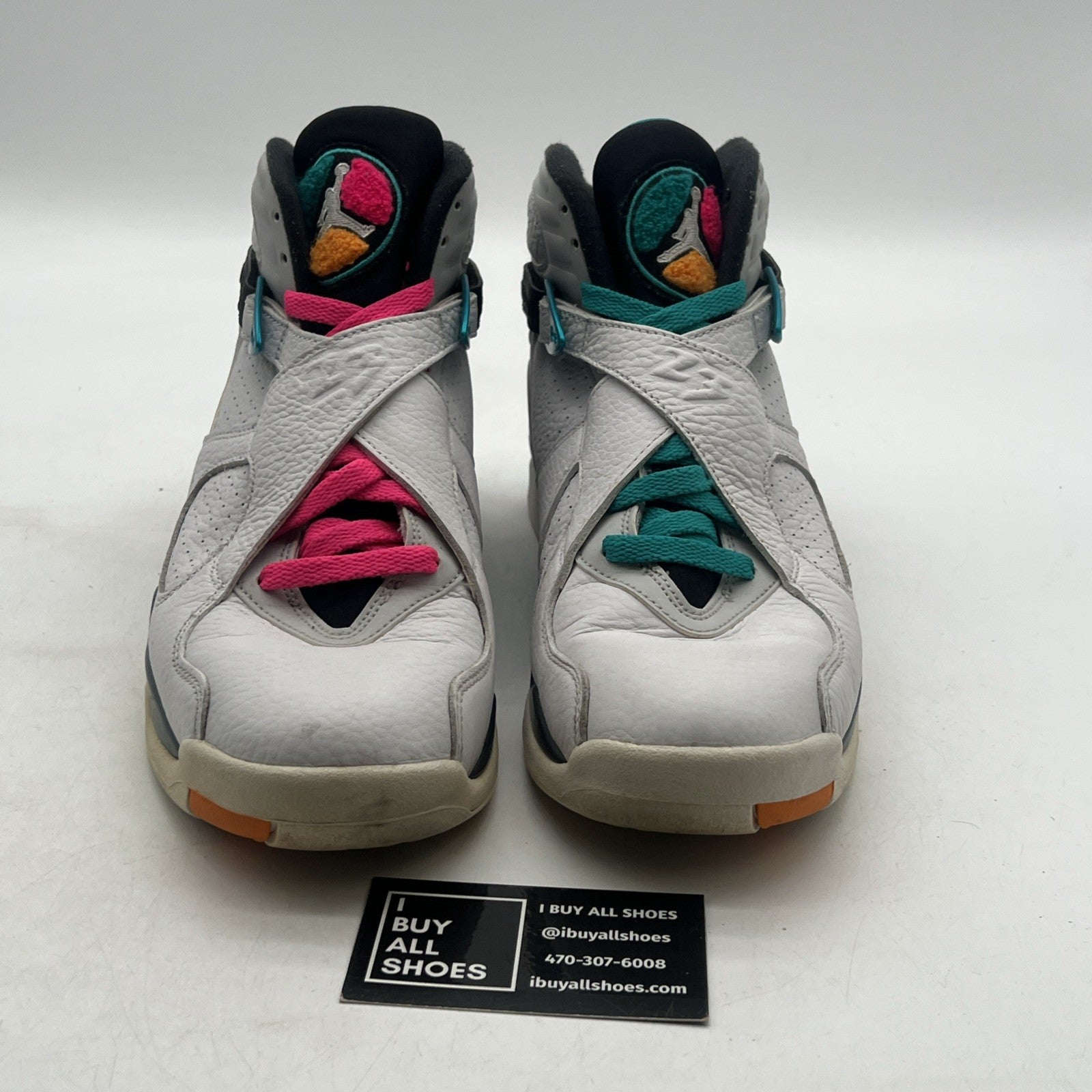 Size 9 - Air Jordan 8 Retro South Beach (305381-113)