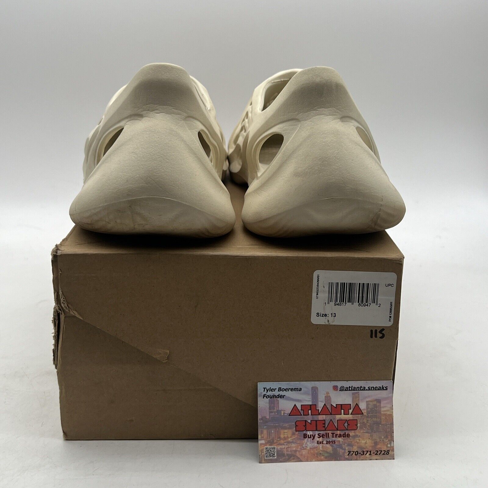 Size 13 - Yeezy Foam RNNR Sand (FY4567)