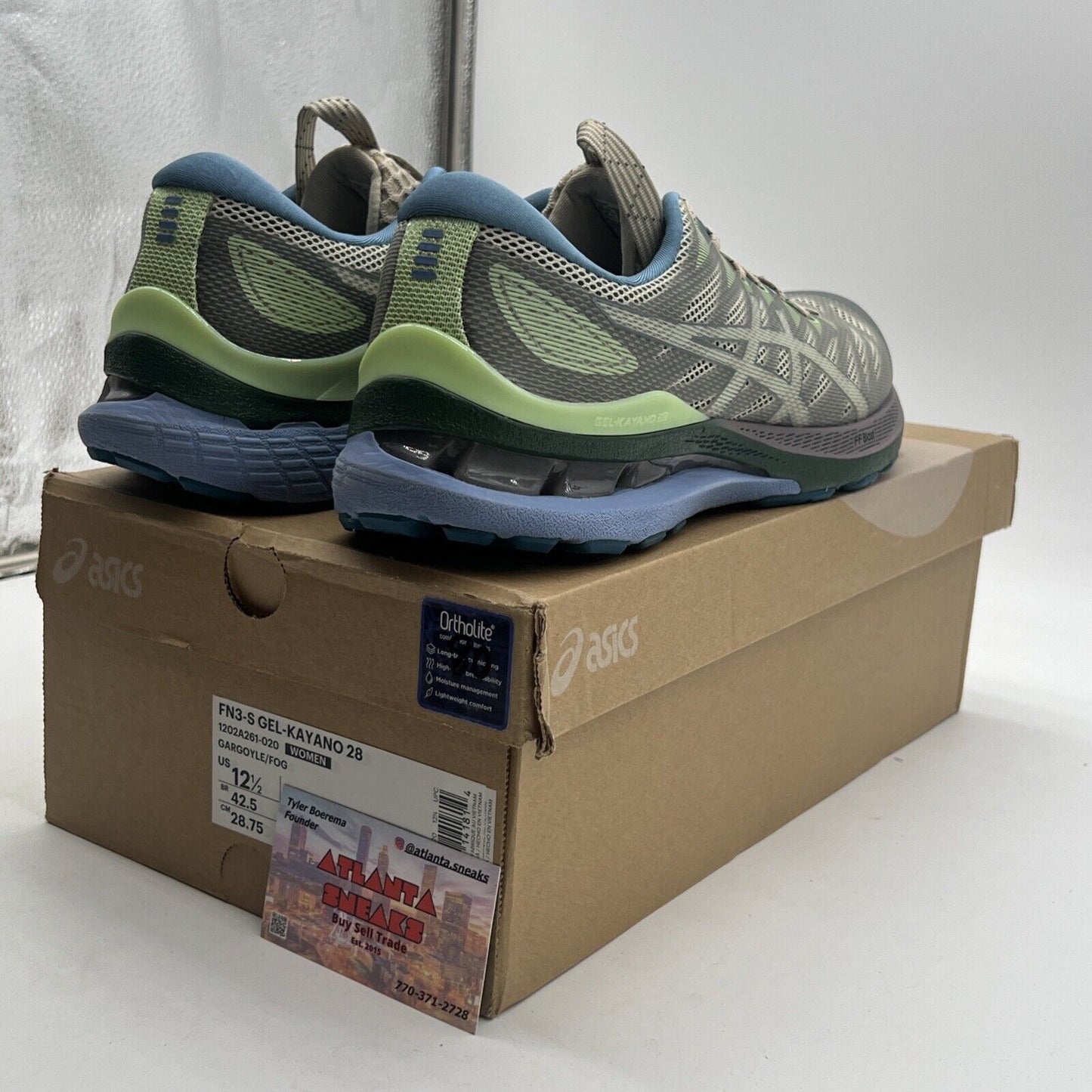 Size 12.5W - ASICS Womens FN3-S Gel Kayano 28 (1202A261-020)