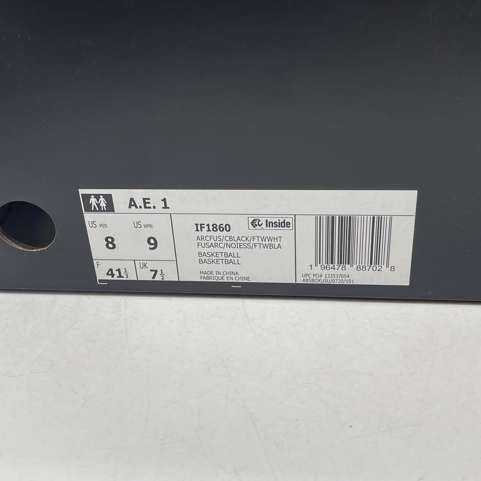 Size 8 - Adidas AE 1 New Wave (IF1860)