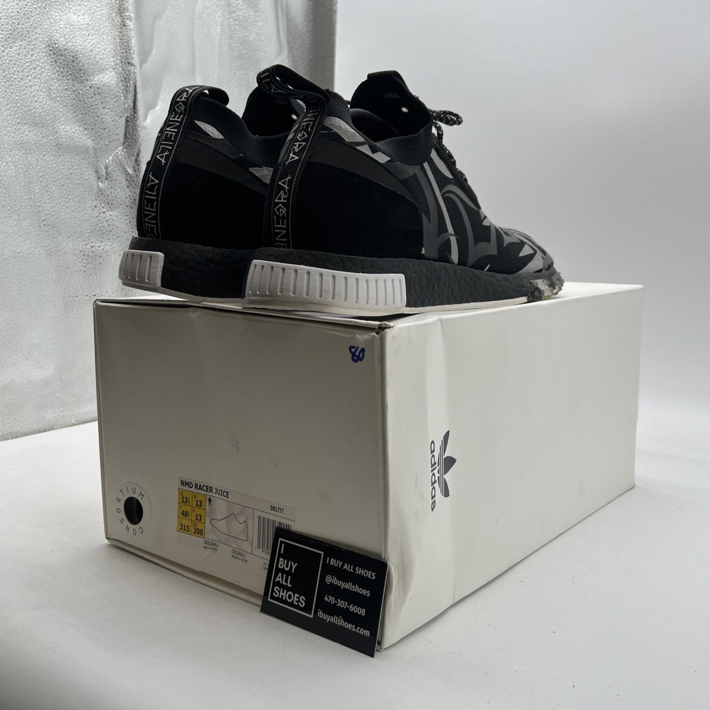 Size 13.5 - Adidas JUICE x NMD_Racer Primeknit Juice (DB1777)