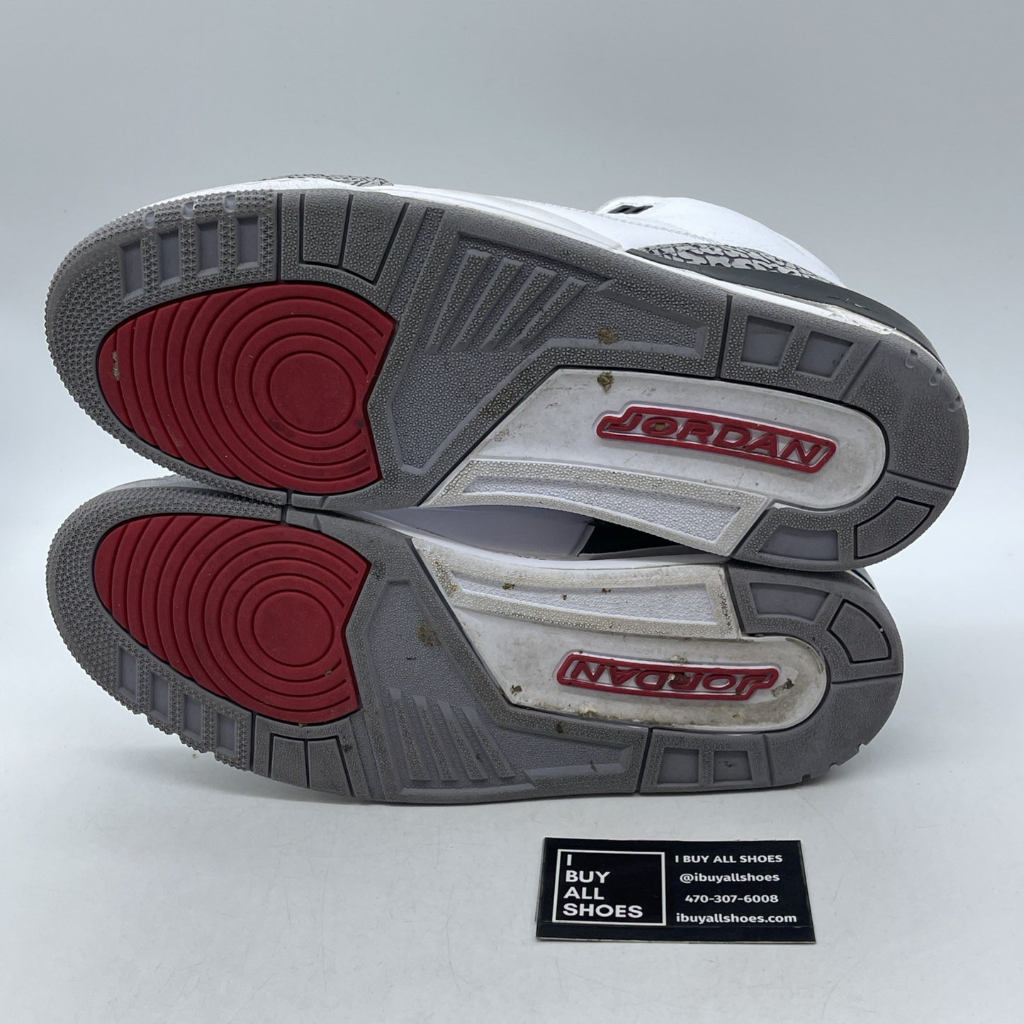 Size 11.5 - Air Jordan 3 Retro White Cement 2011 (136064-105)