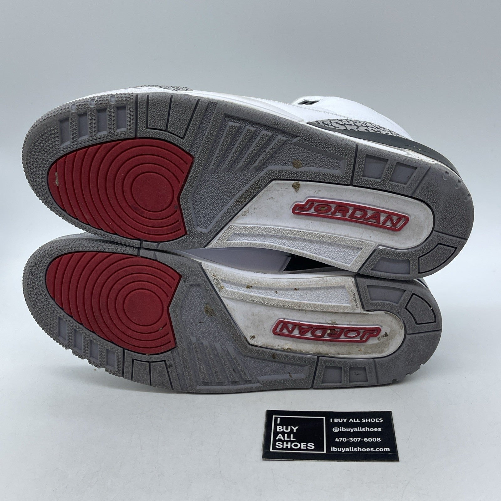 Size 11.5 - Air Jordan 3 Retro White Cement 2011 (136064-105)