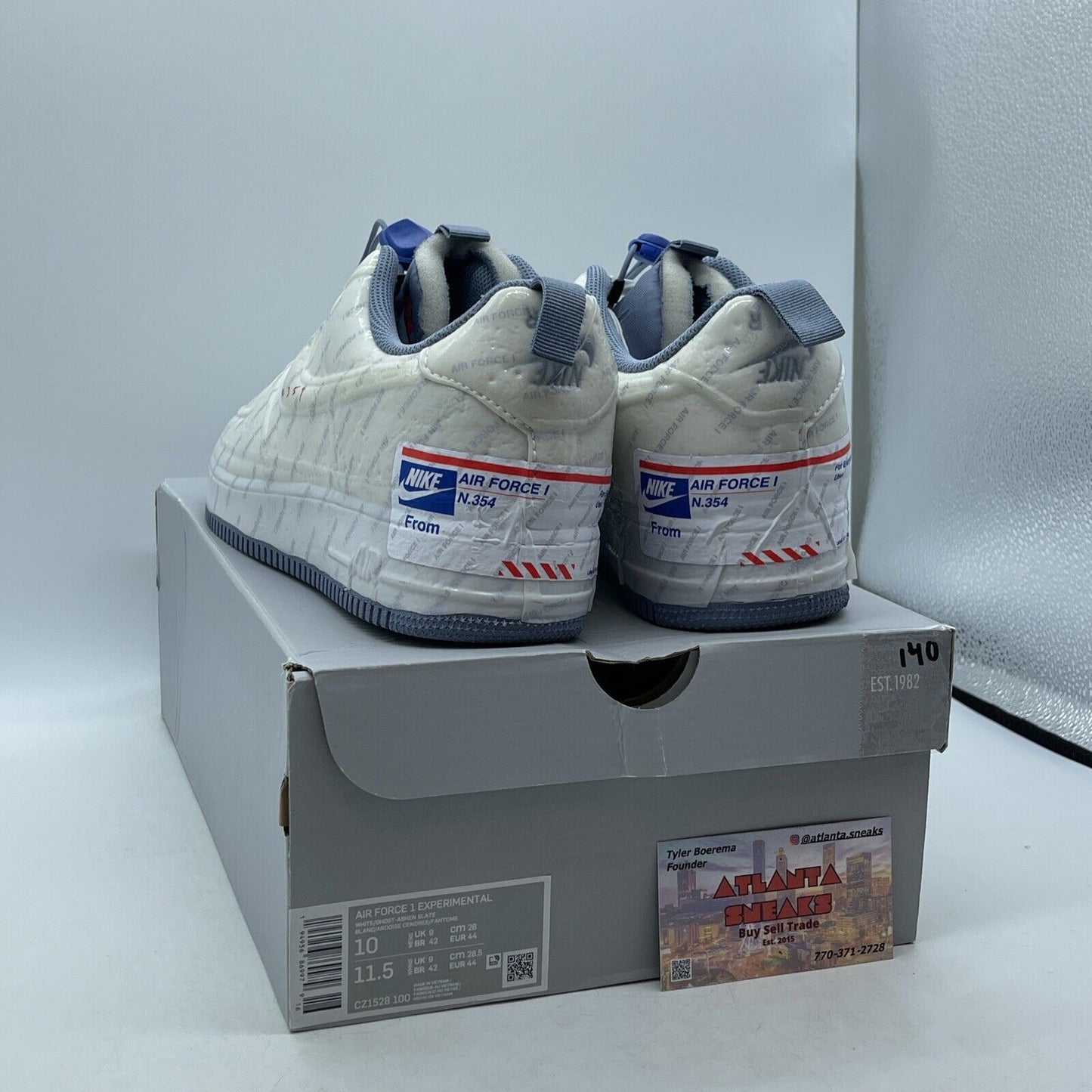 Size 10 - Nike USPS x Air Force 1 Experimental Low Postal Service (CZ1528-100)