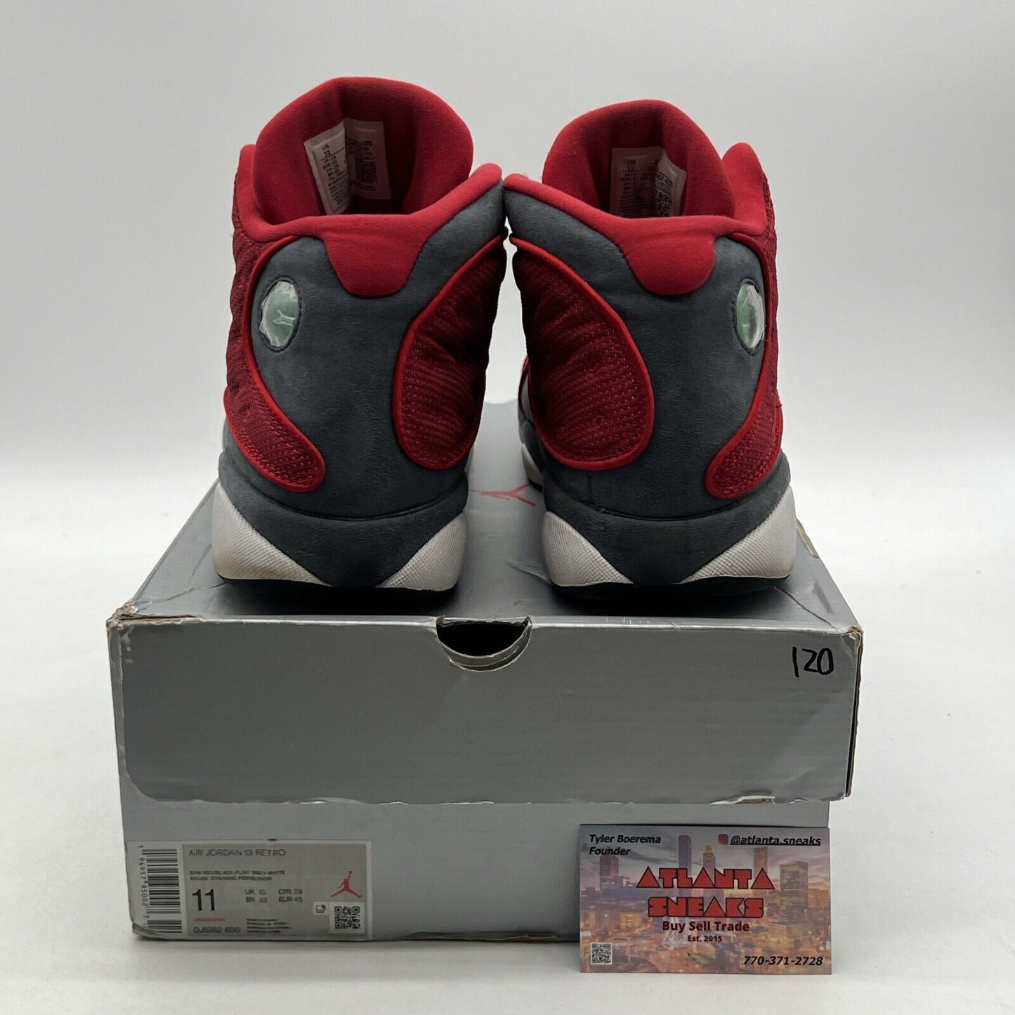 Size 11 - Jordan 13 Red/White Grey Leather Suede (DJ5982-600)