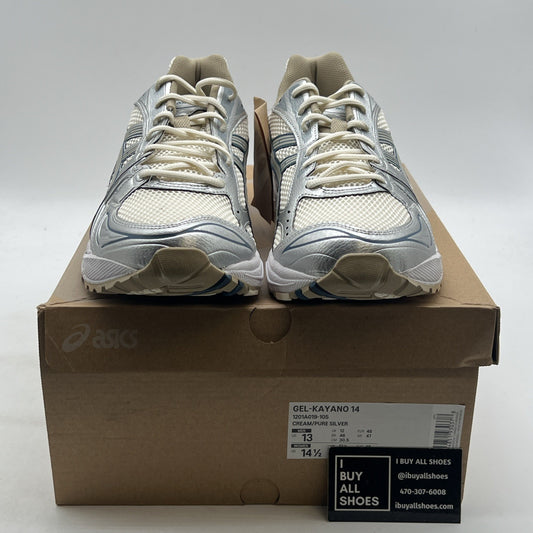 Size 13 - ASICS Gel Kayano 14 Cream Pure Silver (1201A019-105)