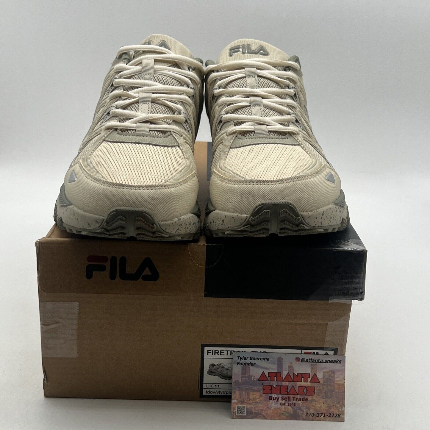 Size 12 - Fila Firetrail Evo Outdoor Shoe Beige | (1JM02581 050)