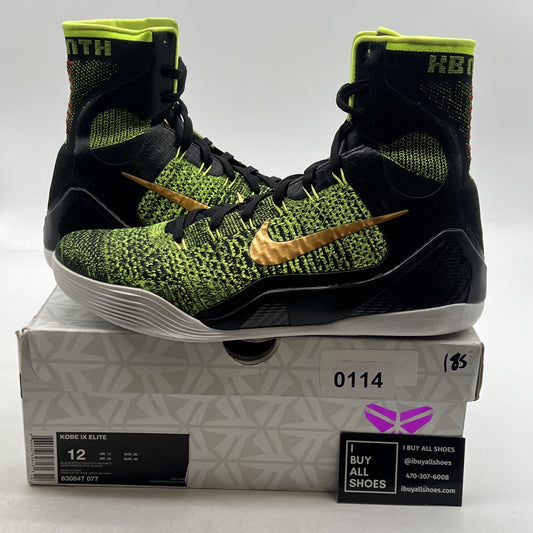 Size 12 - Nike Kobe 9 Elite Victory (630847-077)