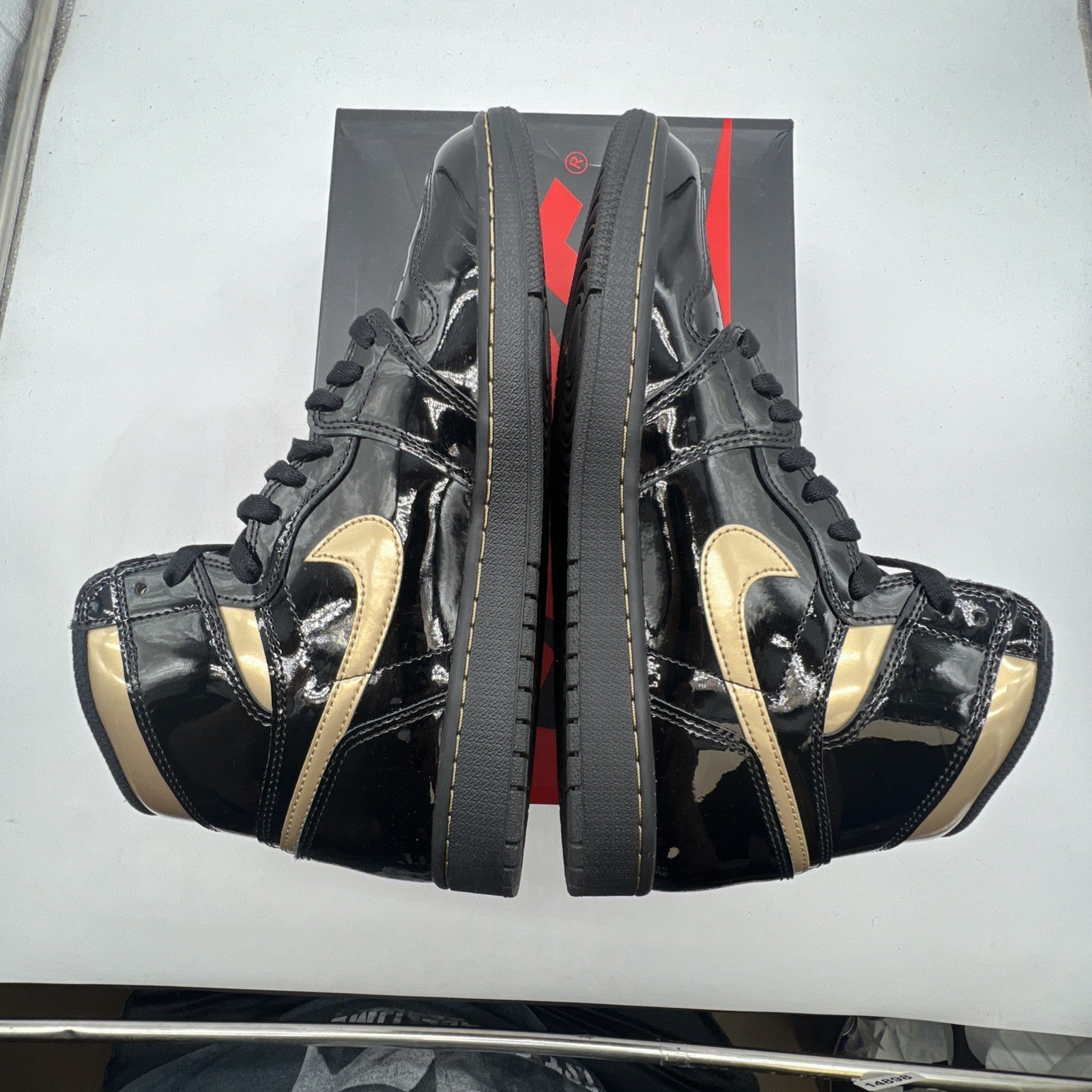 Size 10 - Air Jordan 1 Black 2020 (555088-032)