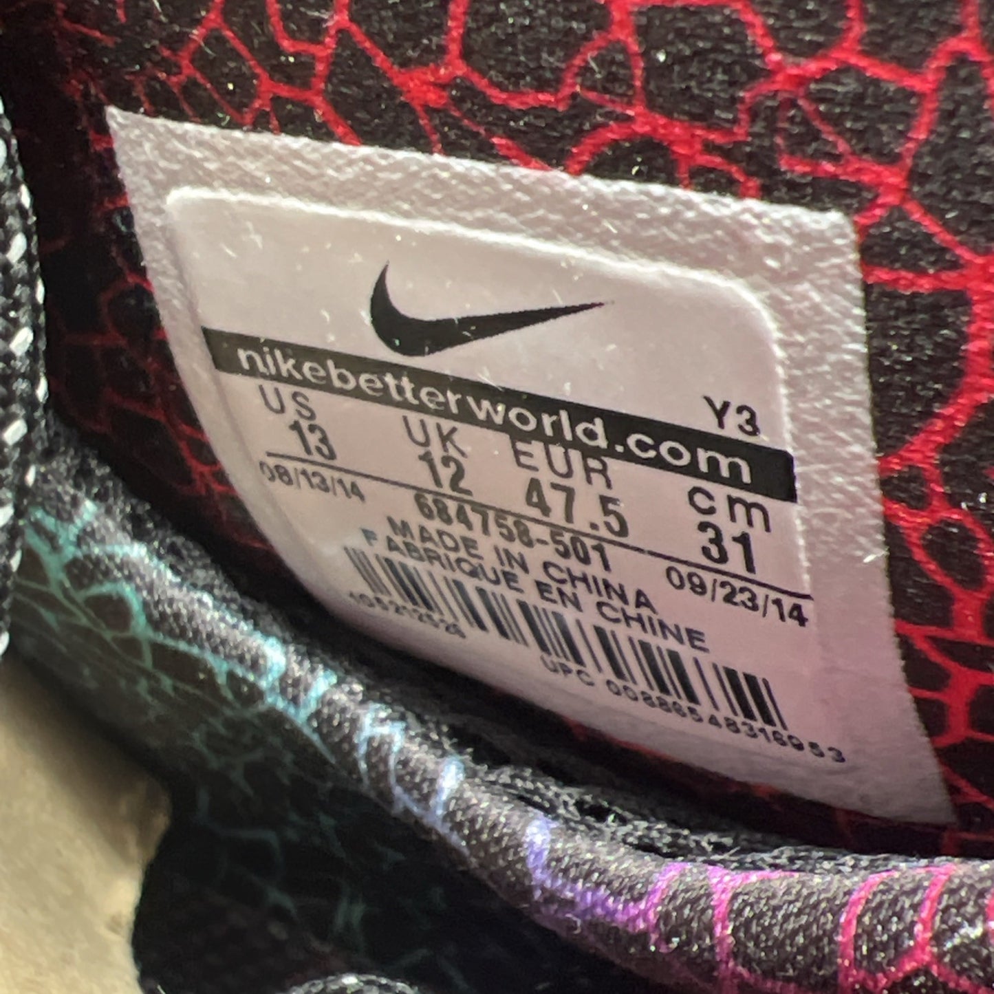 Size 13 - Nike Chuck Posite Purple Haze (684758-501)