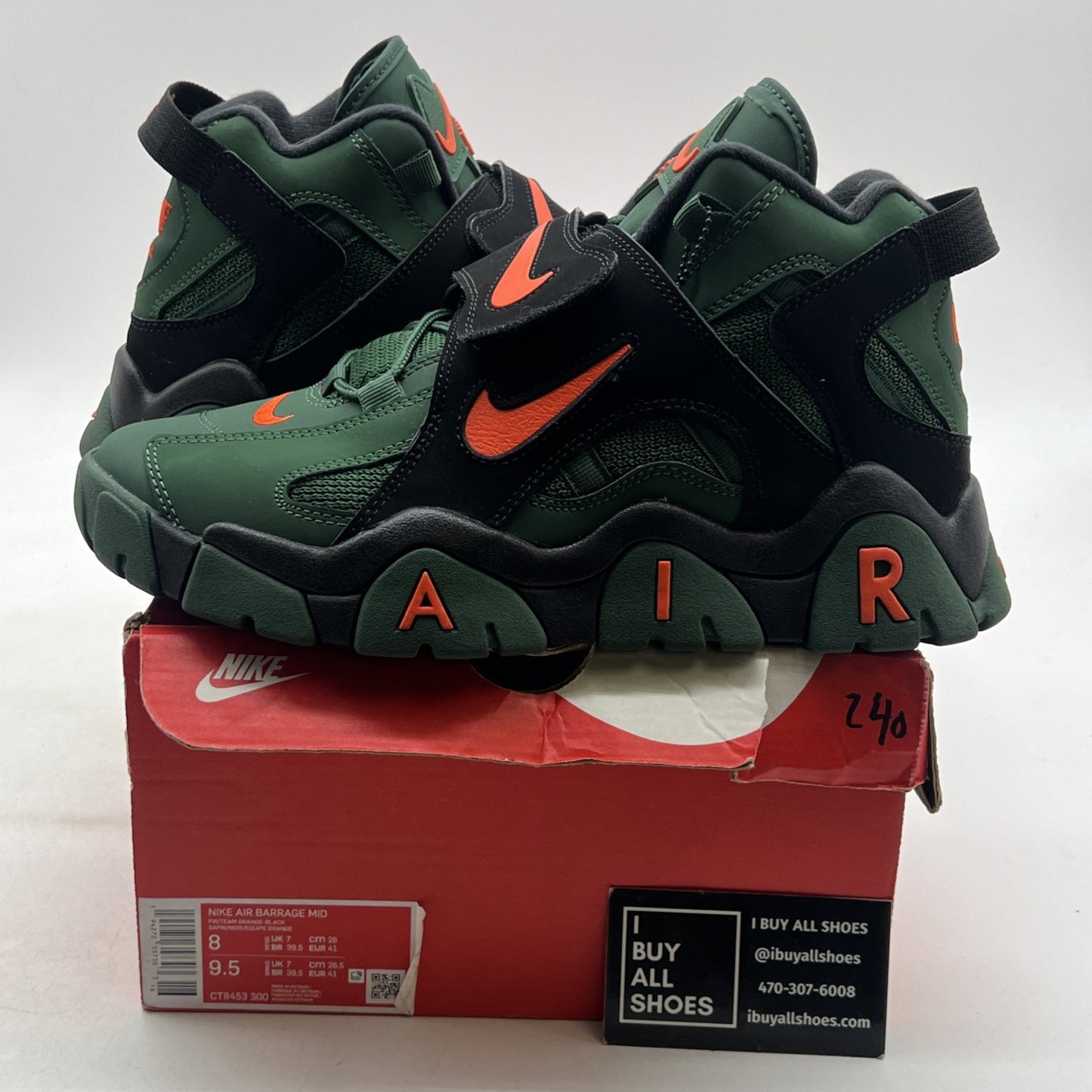 Size 8 - Nike Air Barrage Mid Super Bowl LIV (CT8453-300)