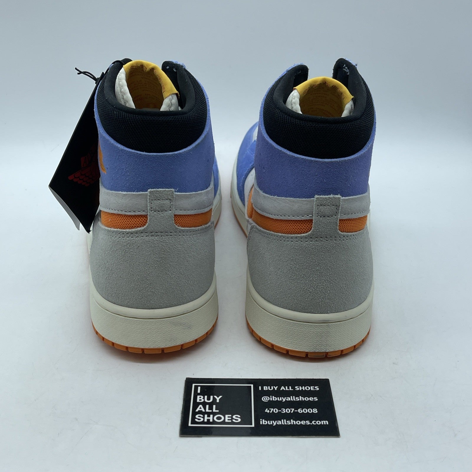 Size 13 - Air Jordan 1 Zoom Comfort 2 High Royal Pulse Alpha Orange (DV1307-184)