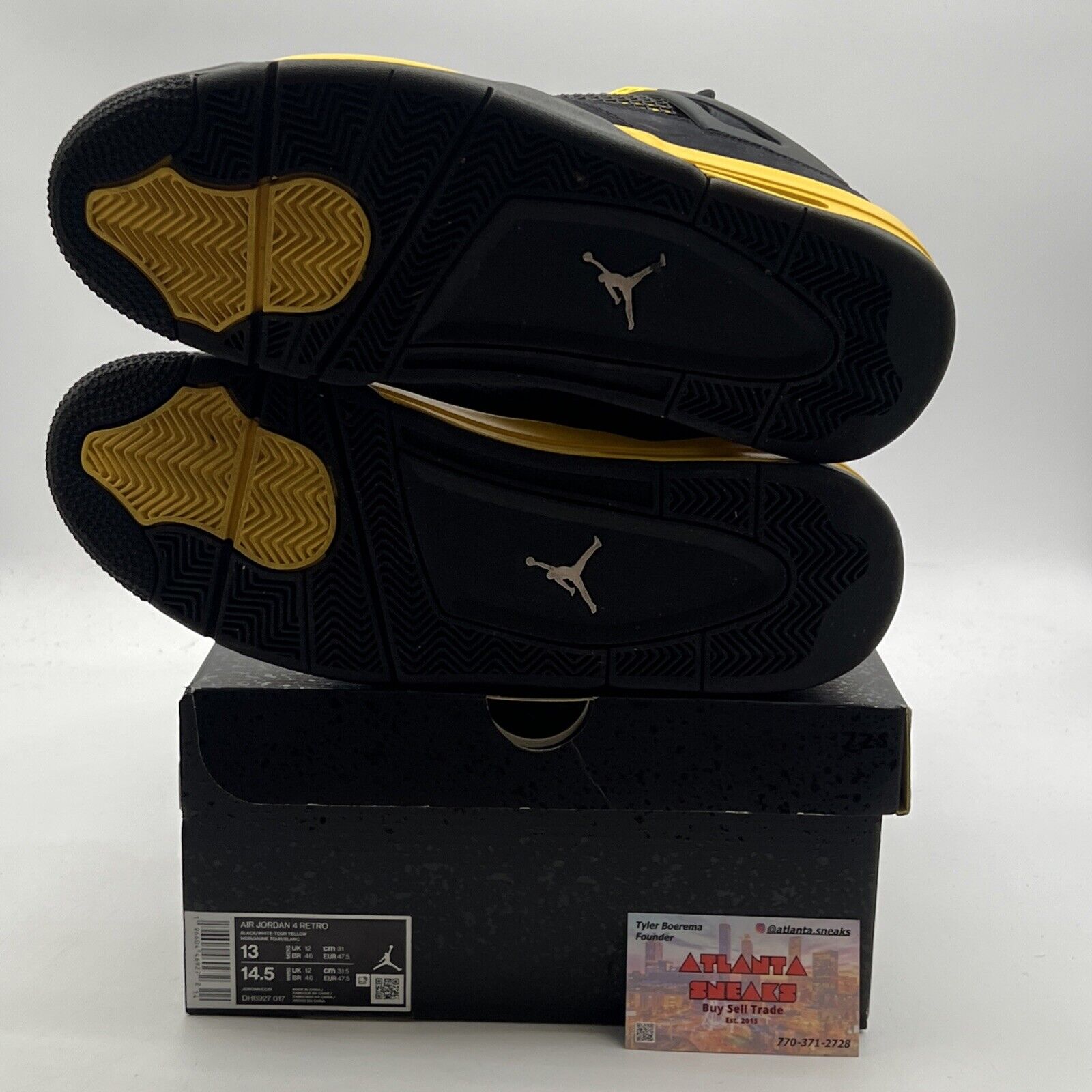 Size 13 - Air Jordan 4 Retro Mid Thunder (DH6927-017)