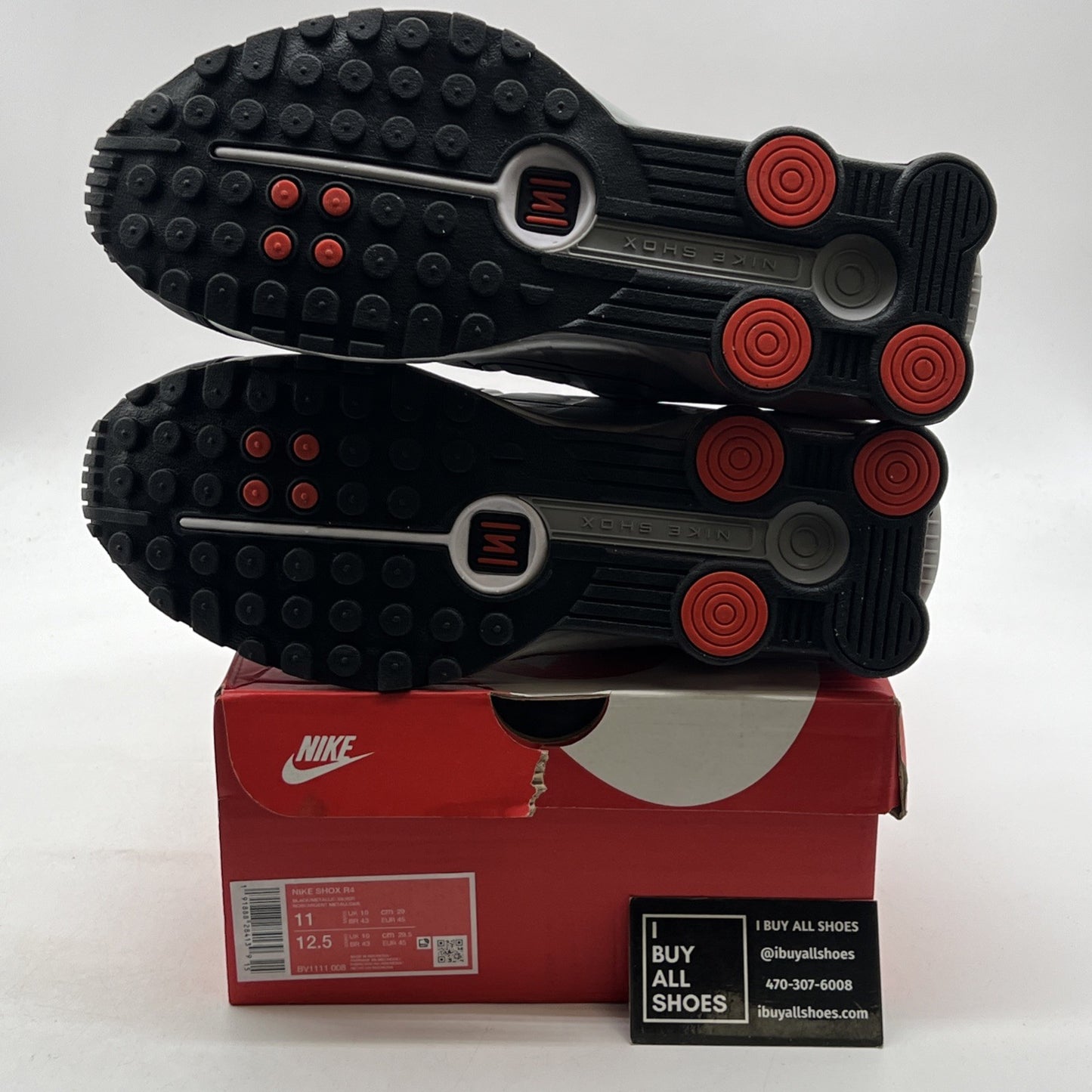 Size 11 - Nike Shox R4 Retro 2019 OG (BV1111-008)