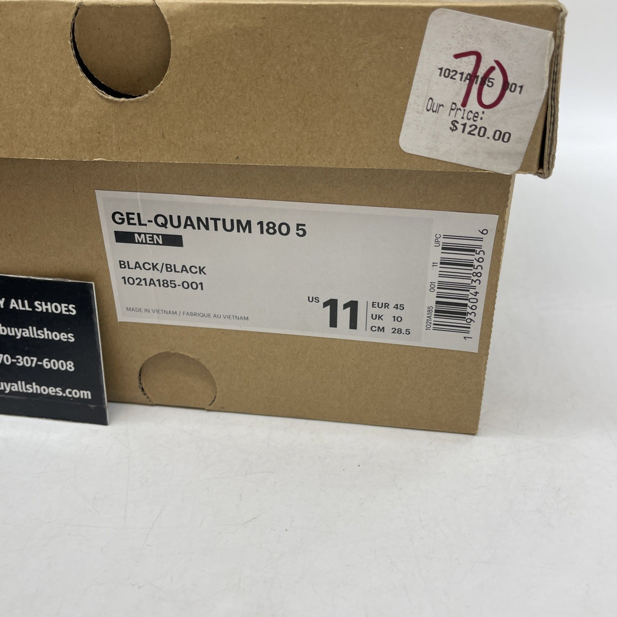 Size 11.5 - ASICS™ Gel-Quantum 180 5 (1021A185-020)