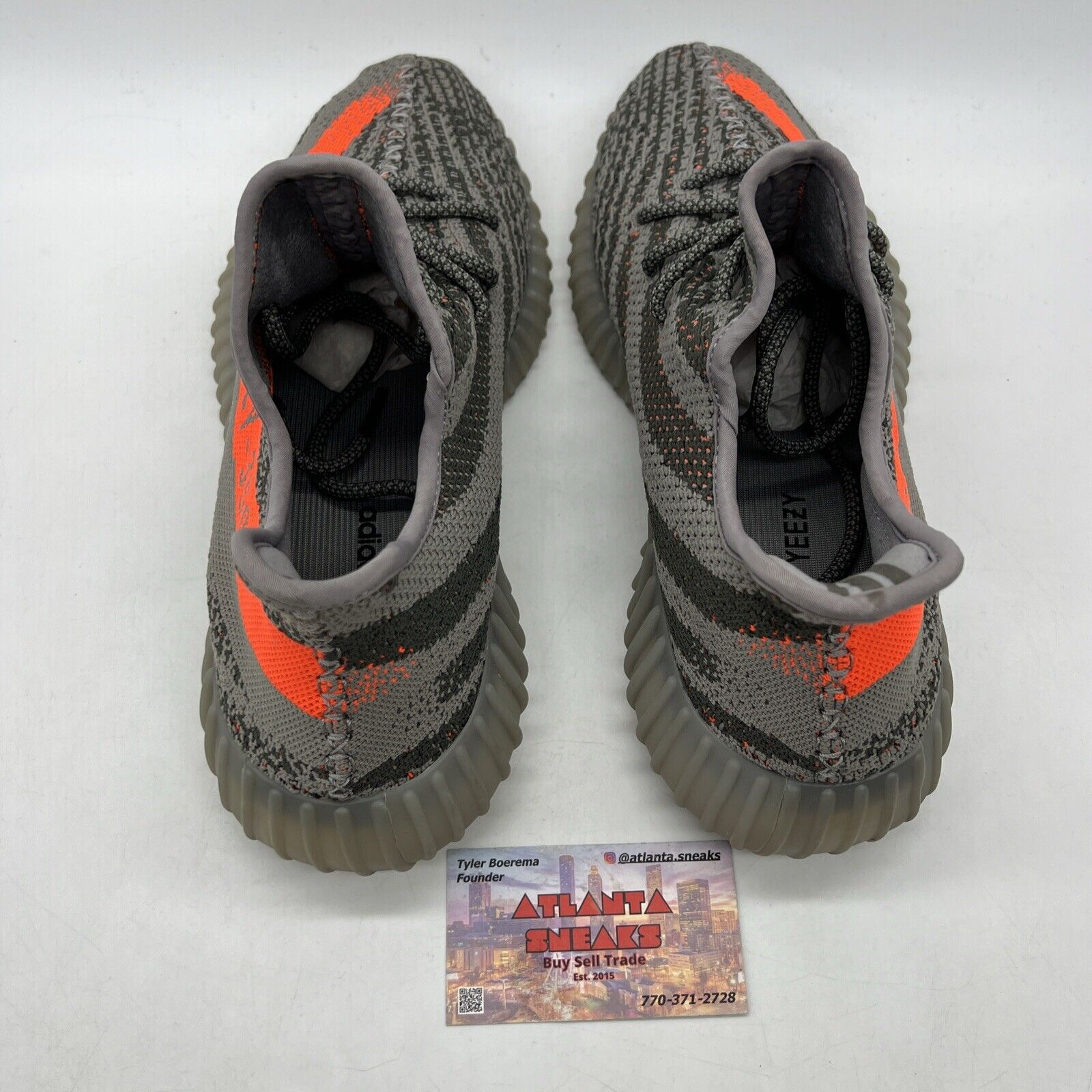 Size 11 - adidas Yeezy Boost 350 V2 Beluga Orange Grey (BB1826)