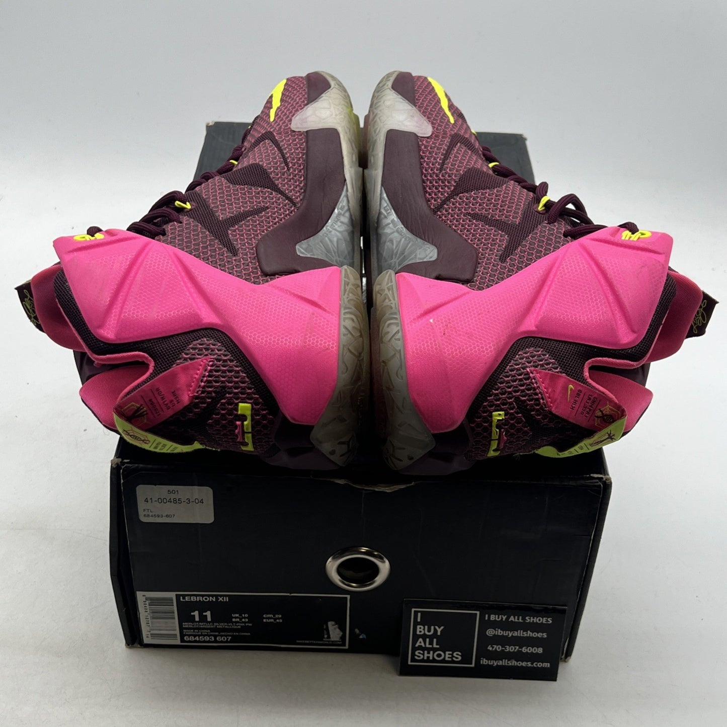 Size 11 - Nike LeBron 12 Double Helix (684593-607)