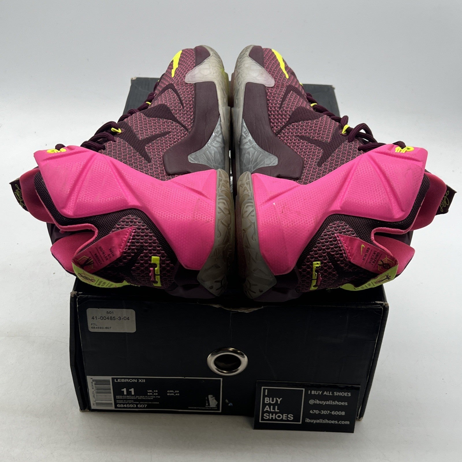 Size 11 - Nike LeBron 12 Double Helix (684593-607)