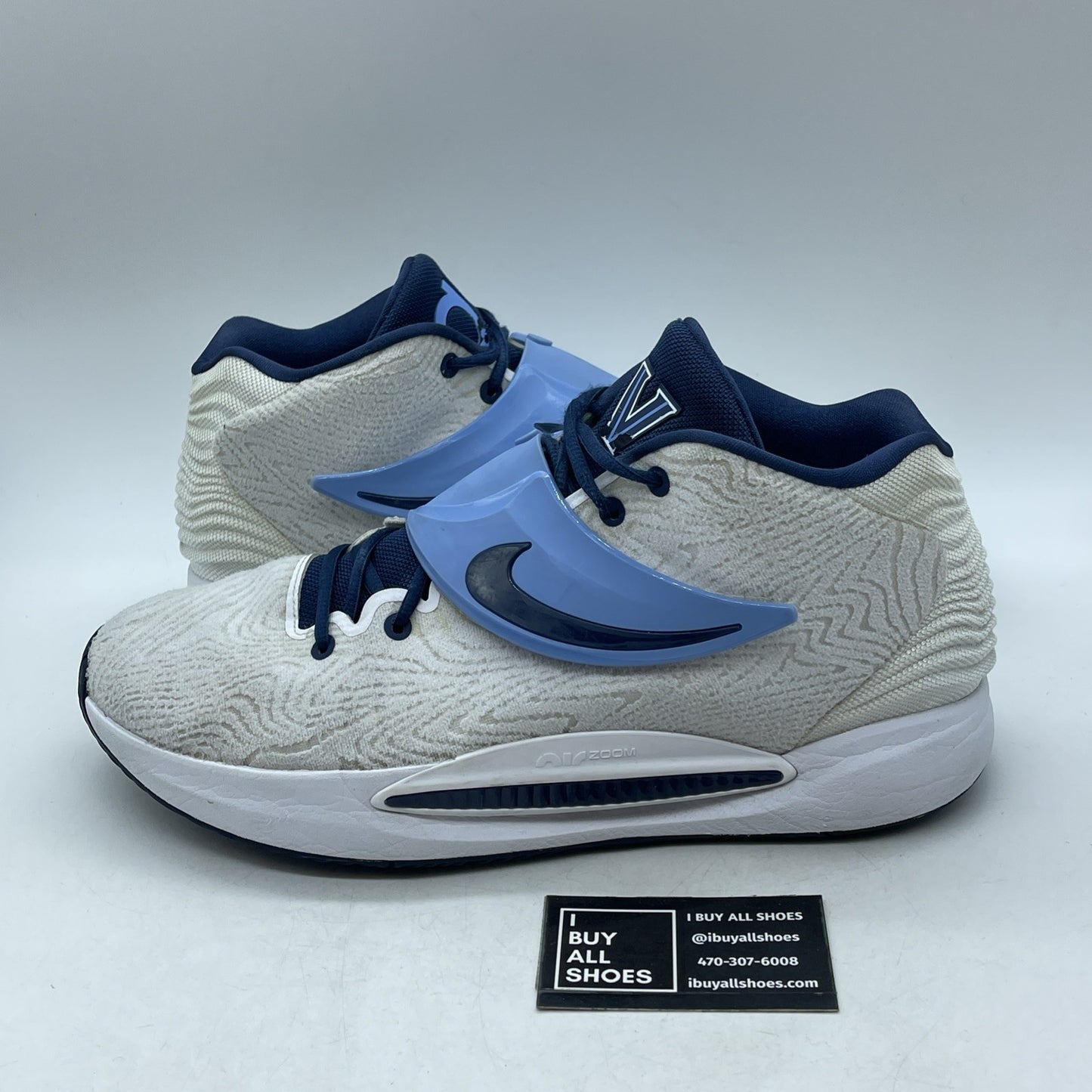 Size 14 - Kd 14 Villanova Promo Away navy white PE Sample (20211115)