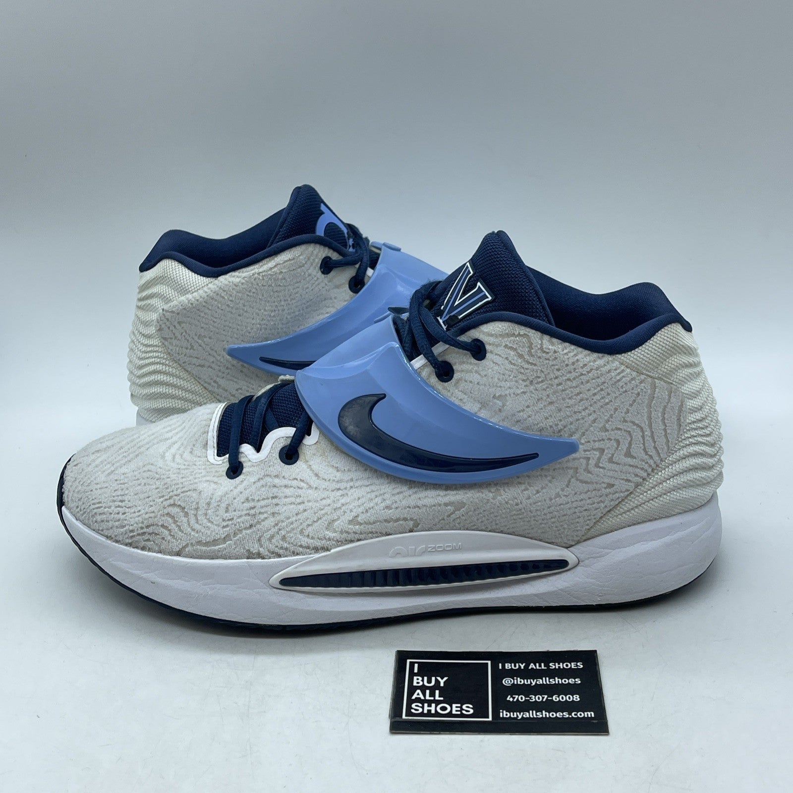Size 14 - Kd 14 Villanova Promo Away navy white PE Sample (20211115)