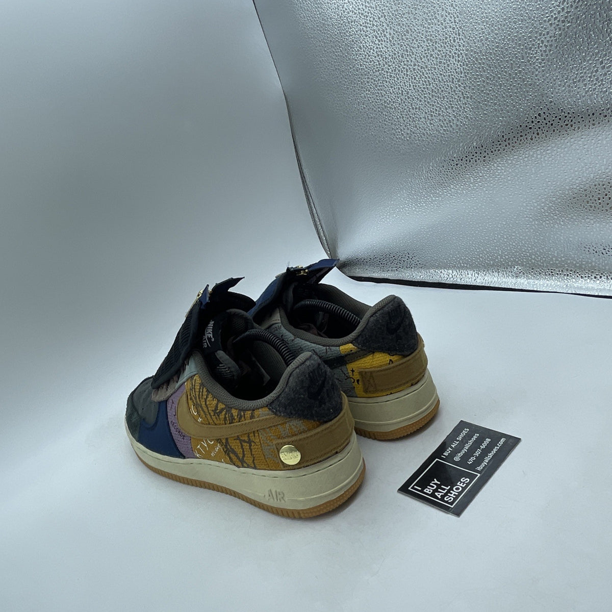 Size 9.5 - Nike Air Force 1 Low x Travis Scott Cactus Jack (CN2405-900)