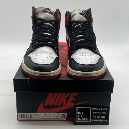 Size 10W - Air Jordan 1 Satin Black Toe W (CD0461-016)