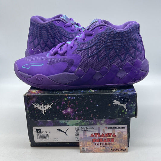 Size 6Y - PUMA MB.01 Queen City Blue Purple (376886-10)