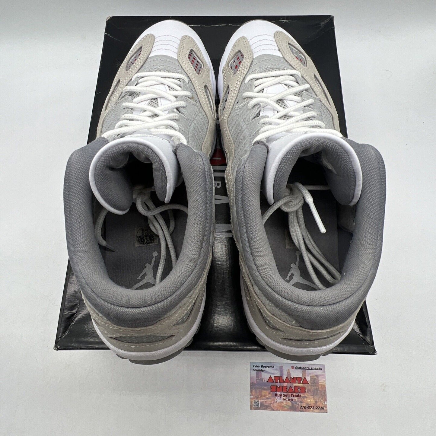 Size 13 - Air Jordan 11 Retro IE Low Light Orewood Brown Leather (919712-102)