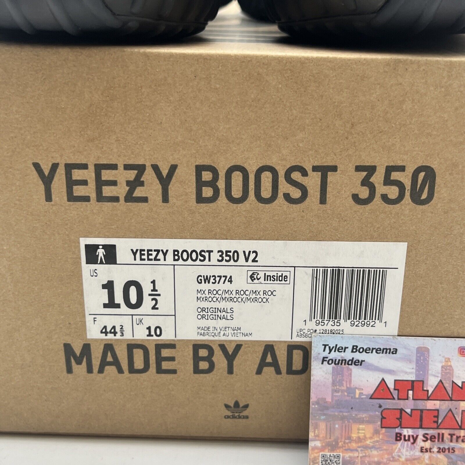 Size 10.5 - adidas Yeezy Boost 350 V2 Low MX Rock (GW3774)