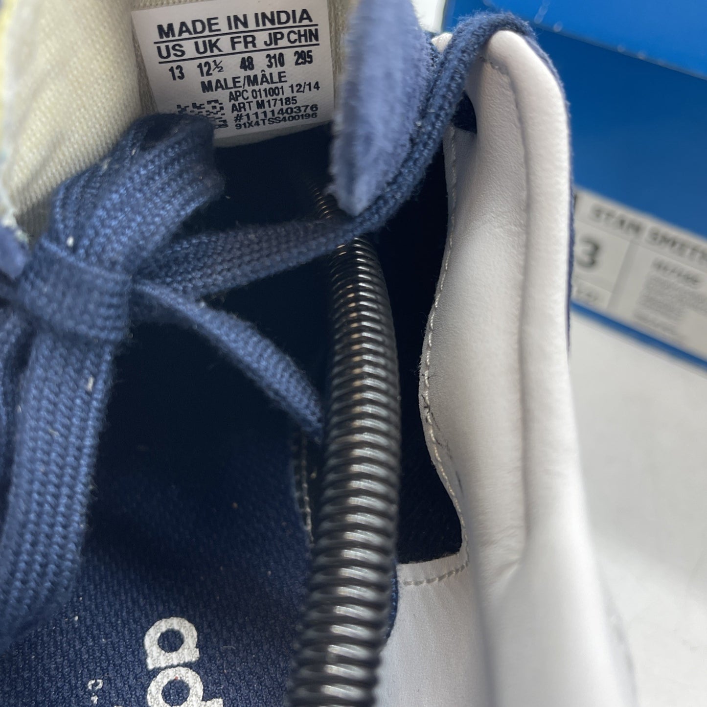 Size 13 - Adidas Stan Smith Vulc Blue (M17185)
