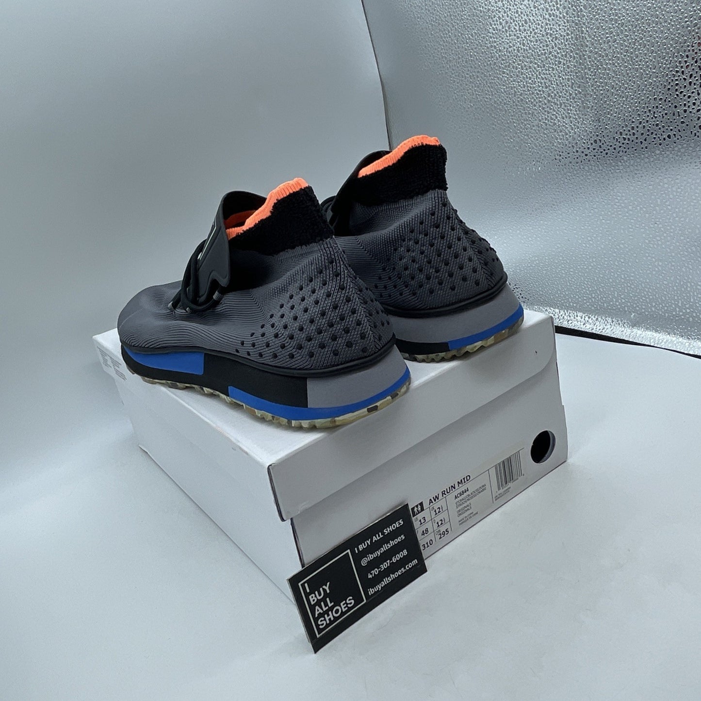 Size 13 - Adidas Alexander Wang x AW Run Mid St Crag (AC6844