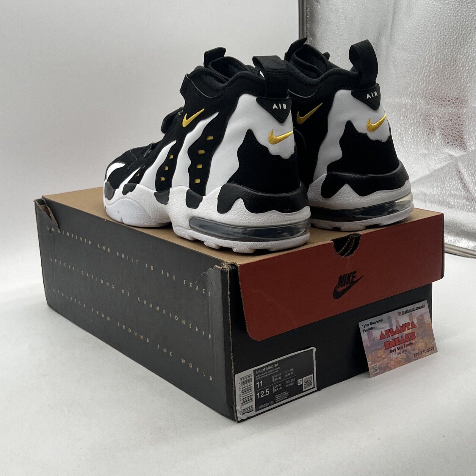 Size 11 - Nike Air DT Max ’96 2024 Black White Suede (HM8249-001)